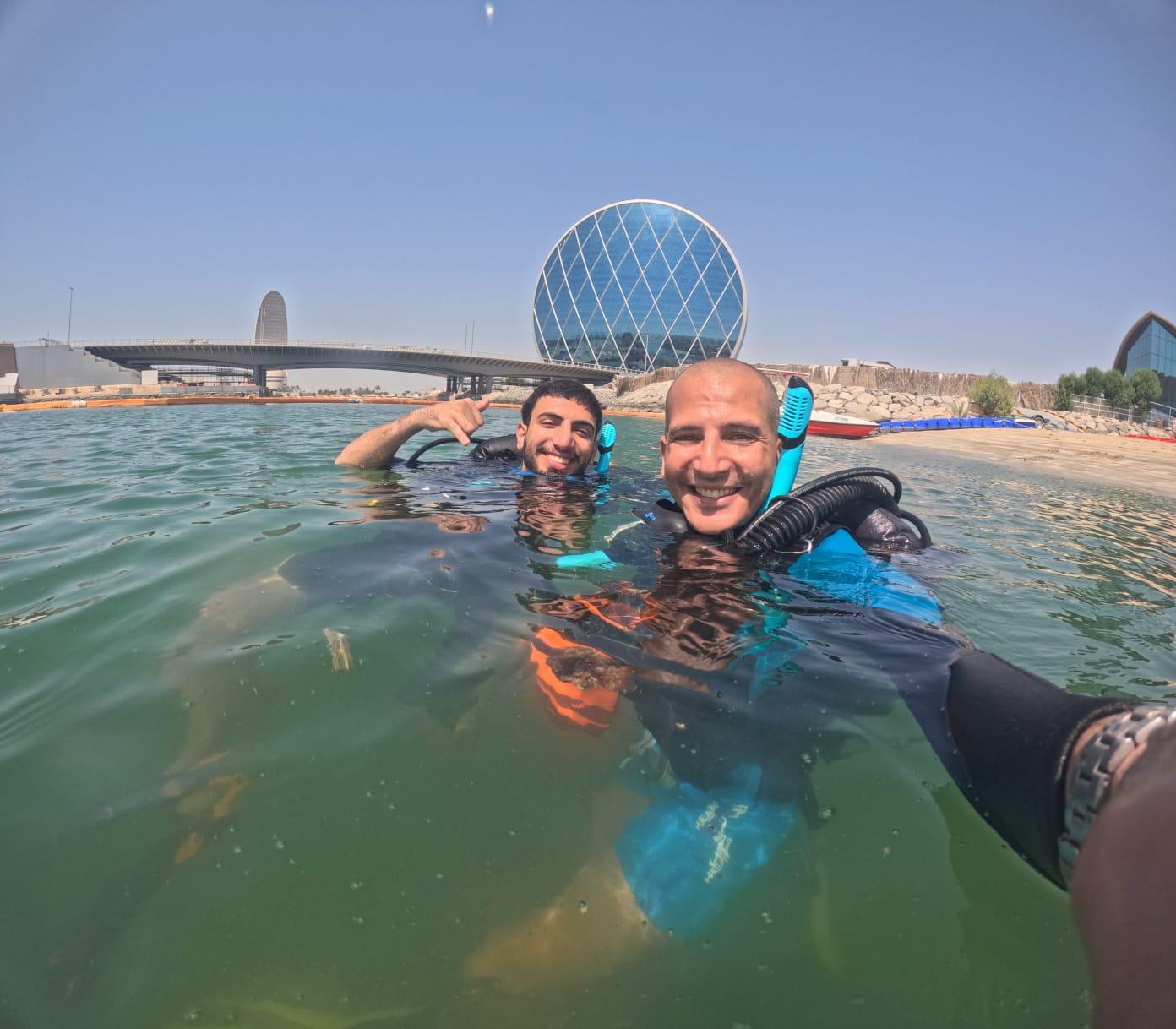 PADI Discover Scuba Diving Program in Abu Dhabi