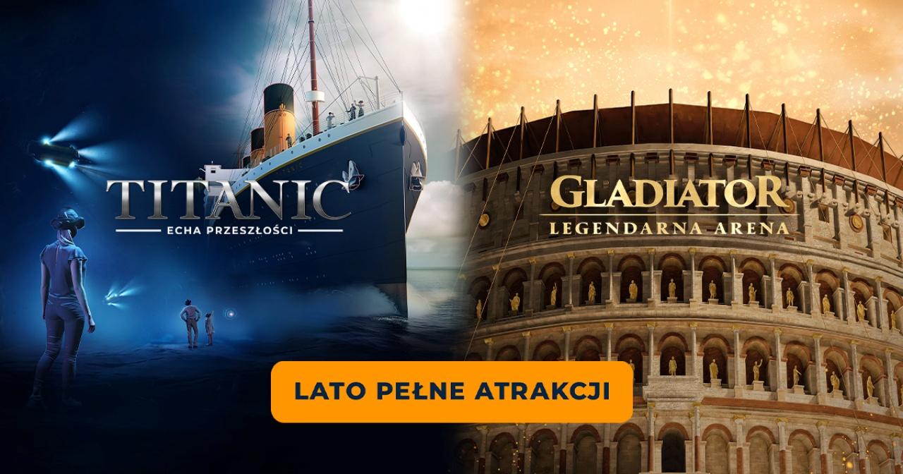 Art Box Metaverse: Titanic or Gladiator VR Experience