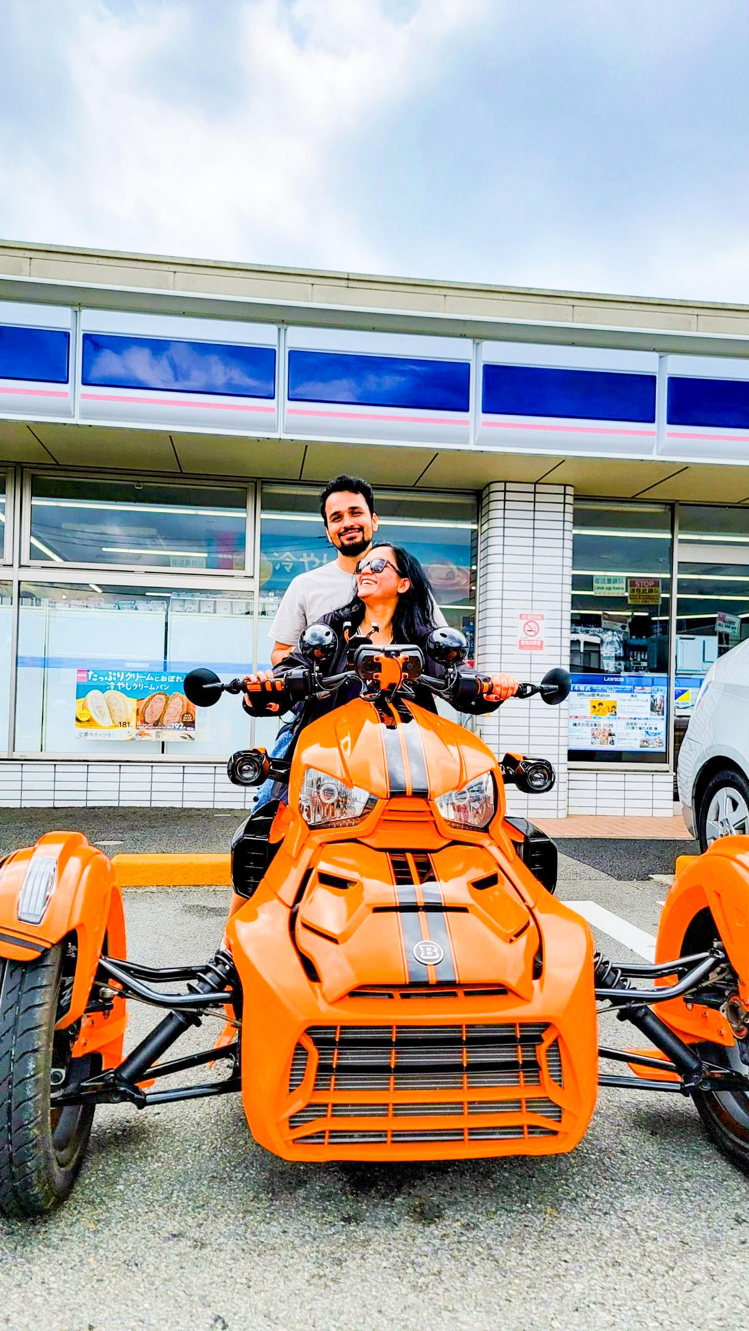 Mt. Fuji Guided Can-Am Trike Experience