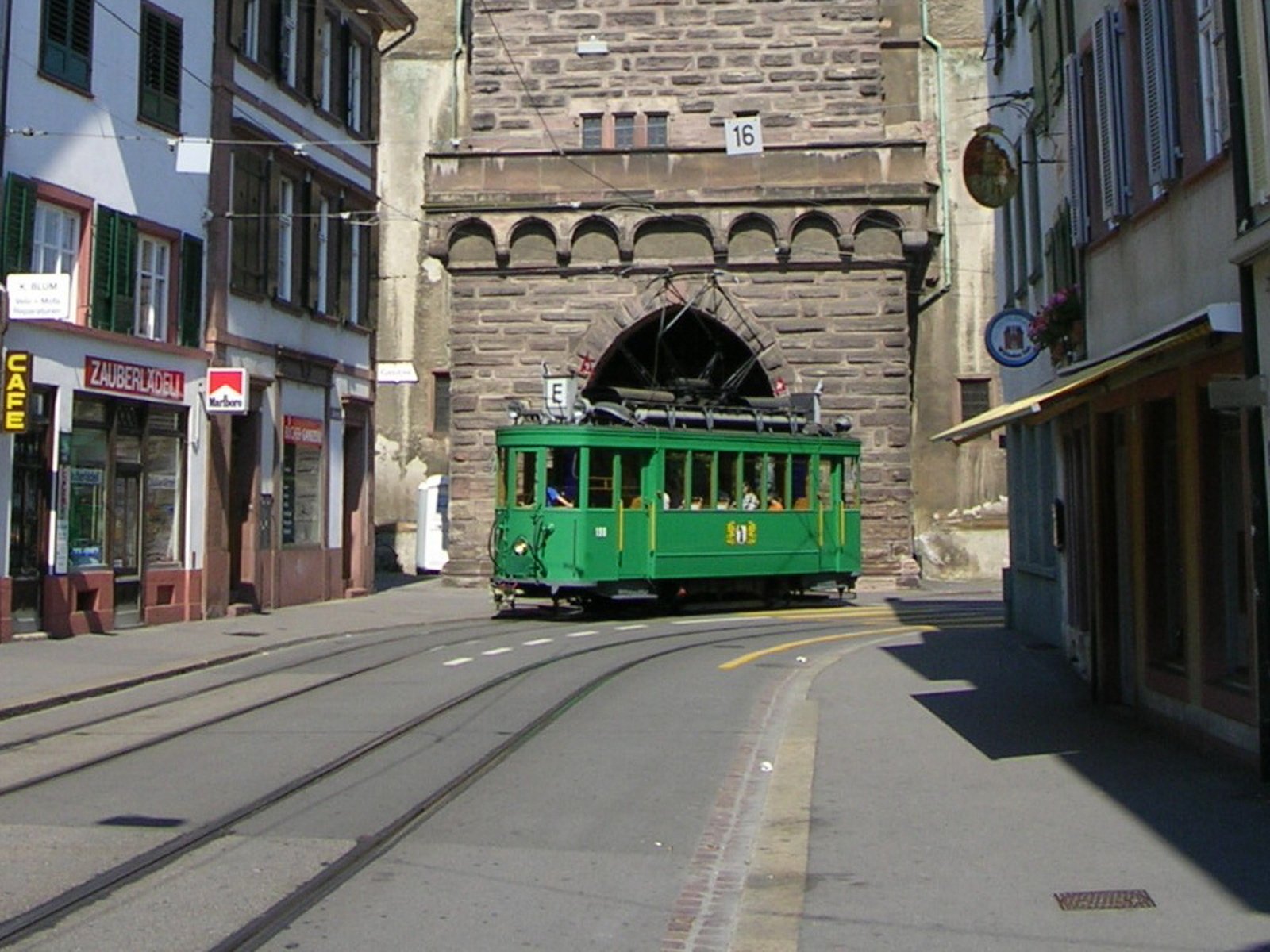 Historic Tram Journey Through Basel