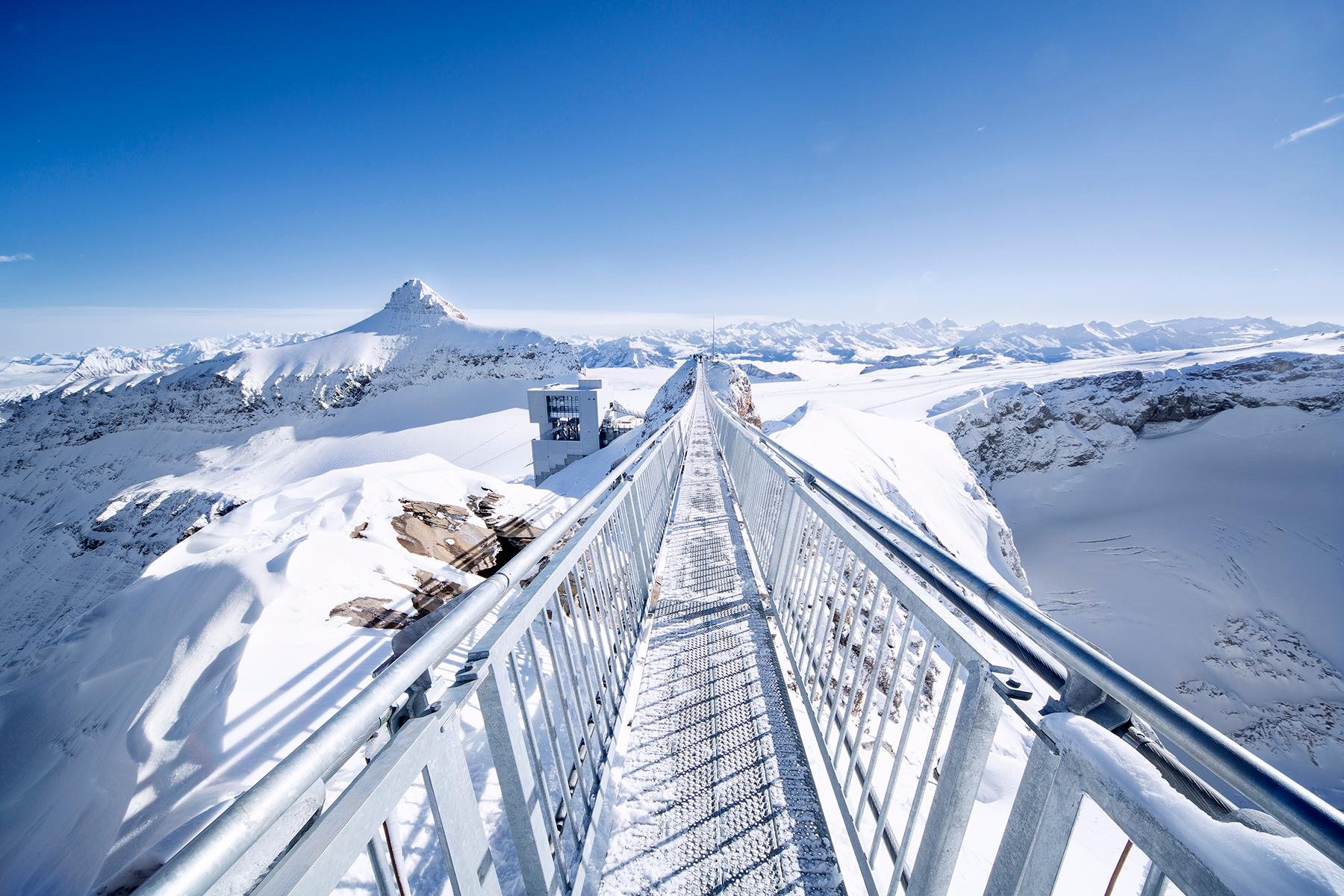 Glacier 3000 and Montreux Day Trip from Les Diablerets