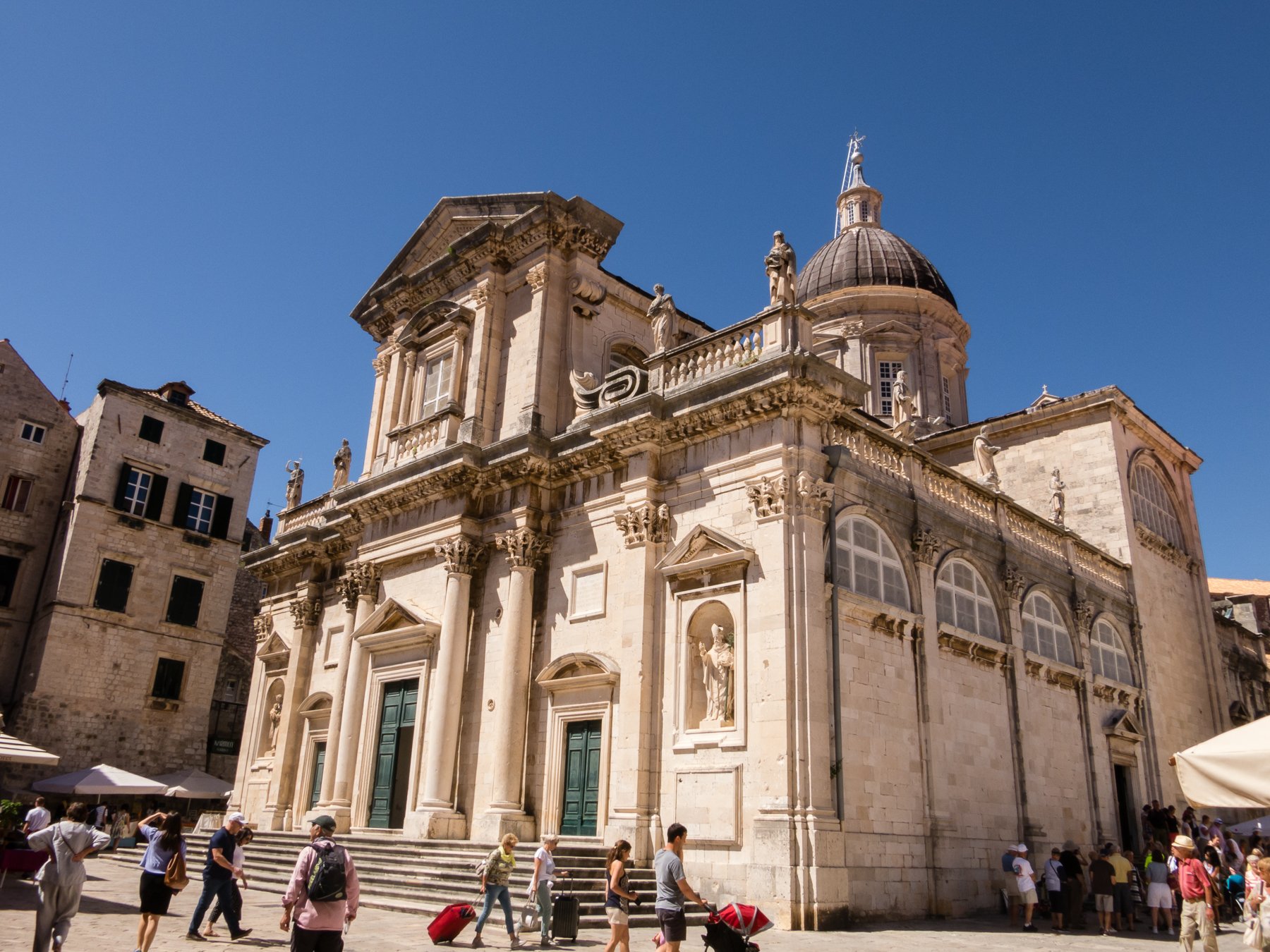 Split to Dubrovnik day tour Dalmatian coast Old Town city walls — image 9
