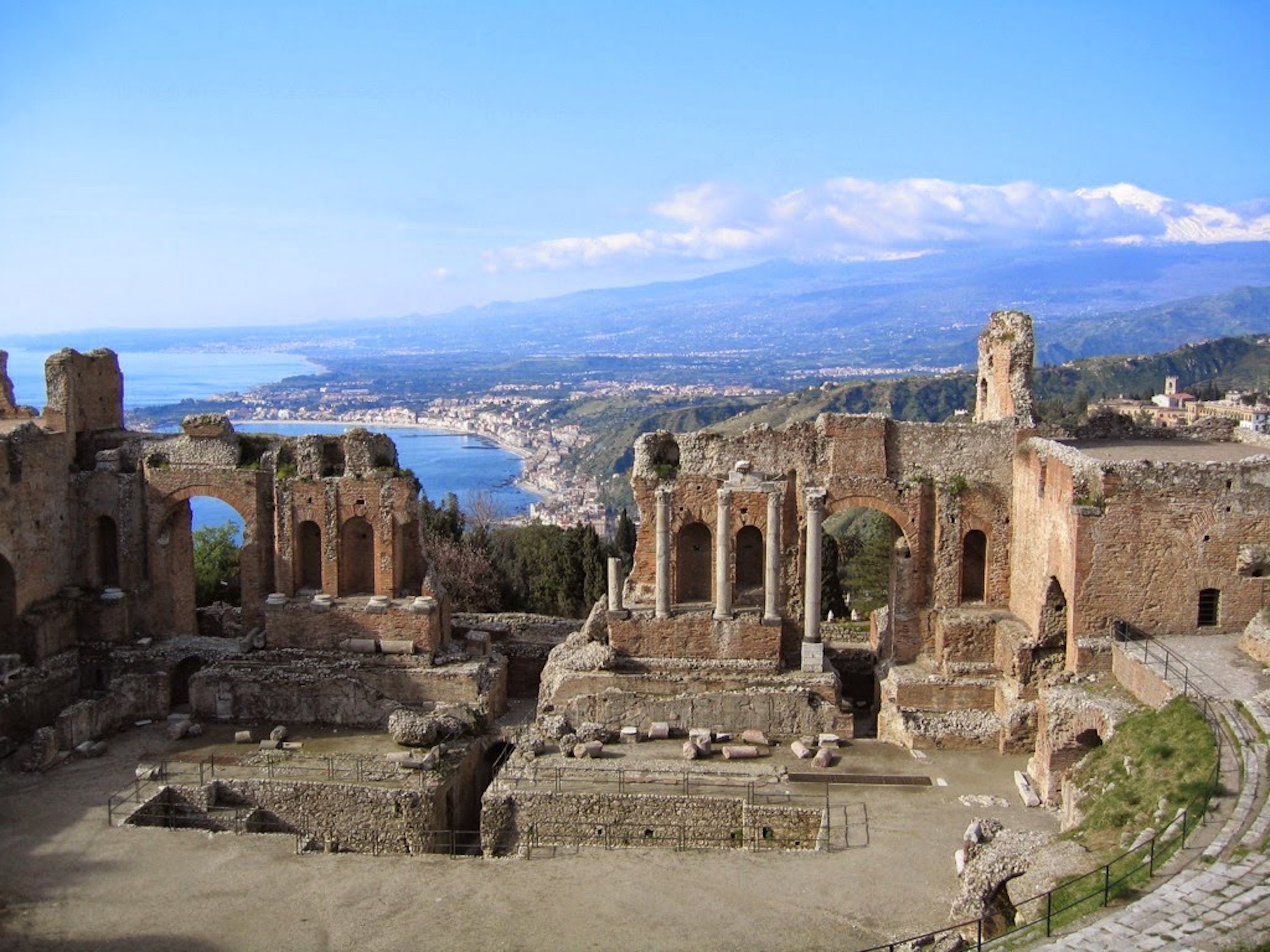 Full-Day Mount Etna & Taormina Discovery from Palermo