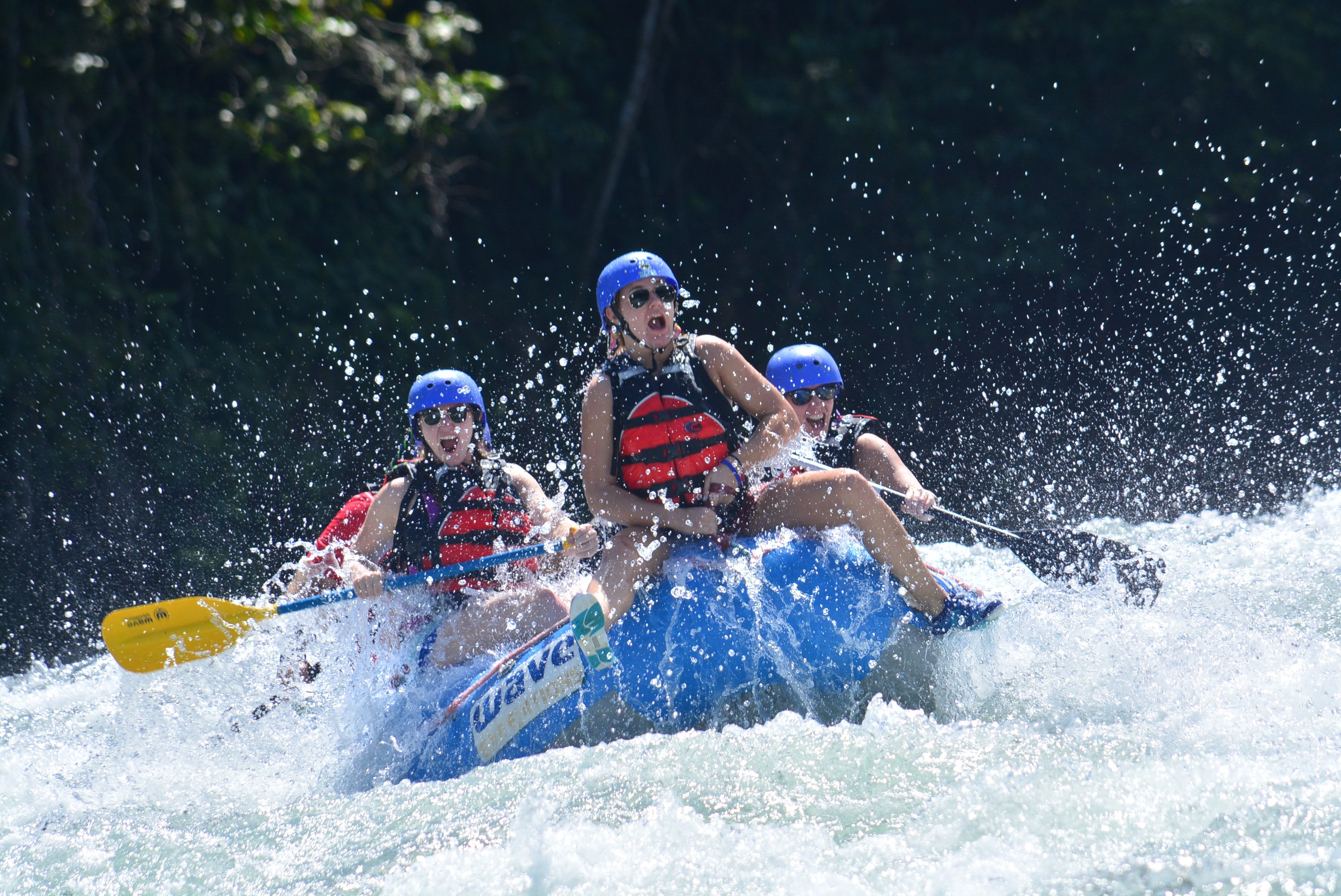Costa Rica white water rafting on the Balsa and Pacuare rivers — rafting photo 2