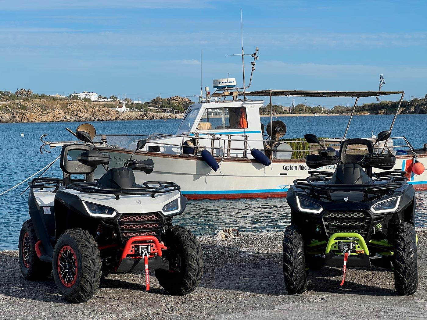 Mykonos 650cc Quad Bike Island Adventure