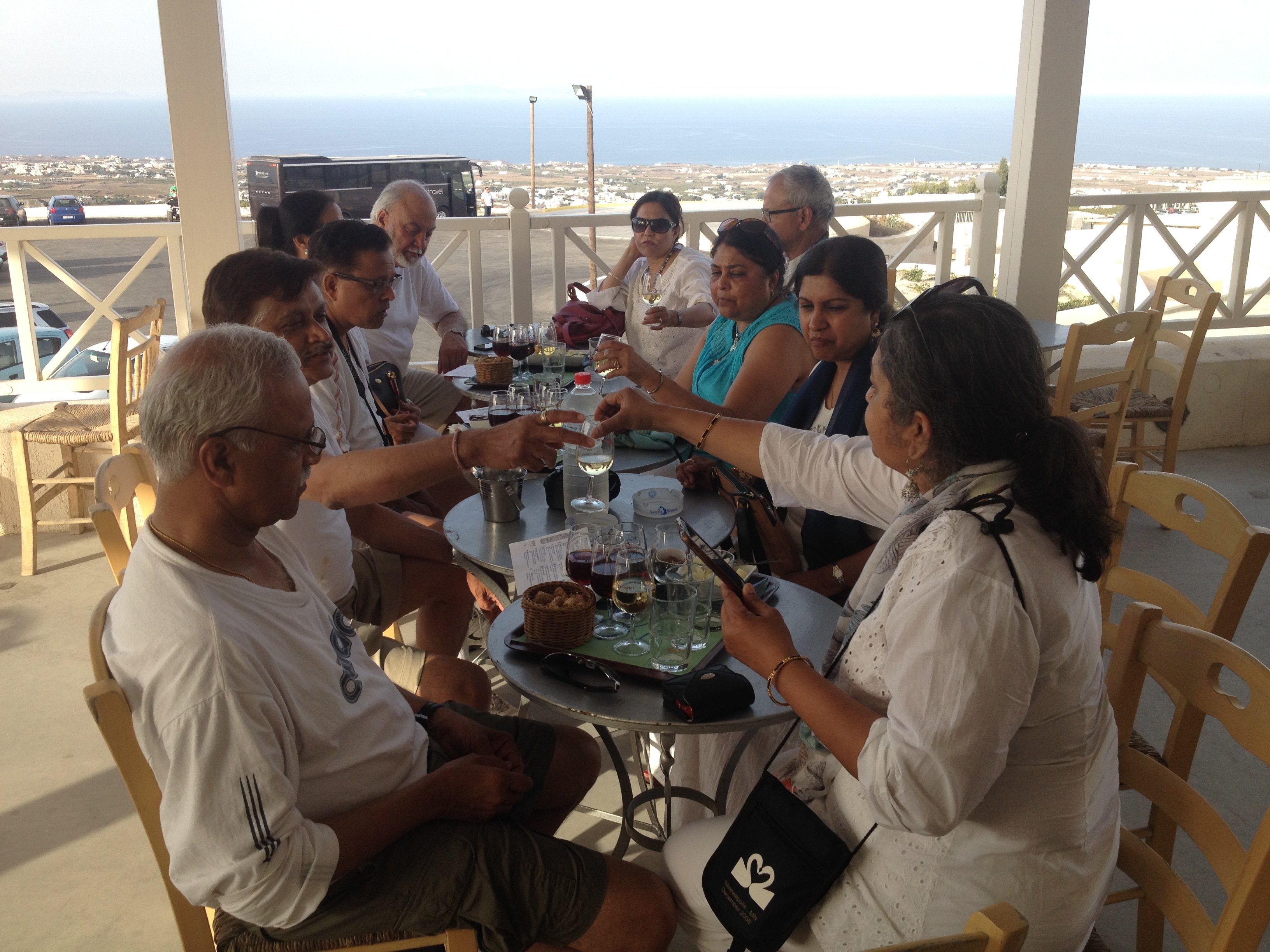 wine tour in Santorini — photo 10