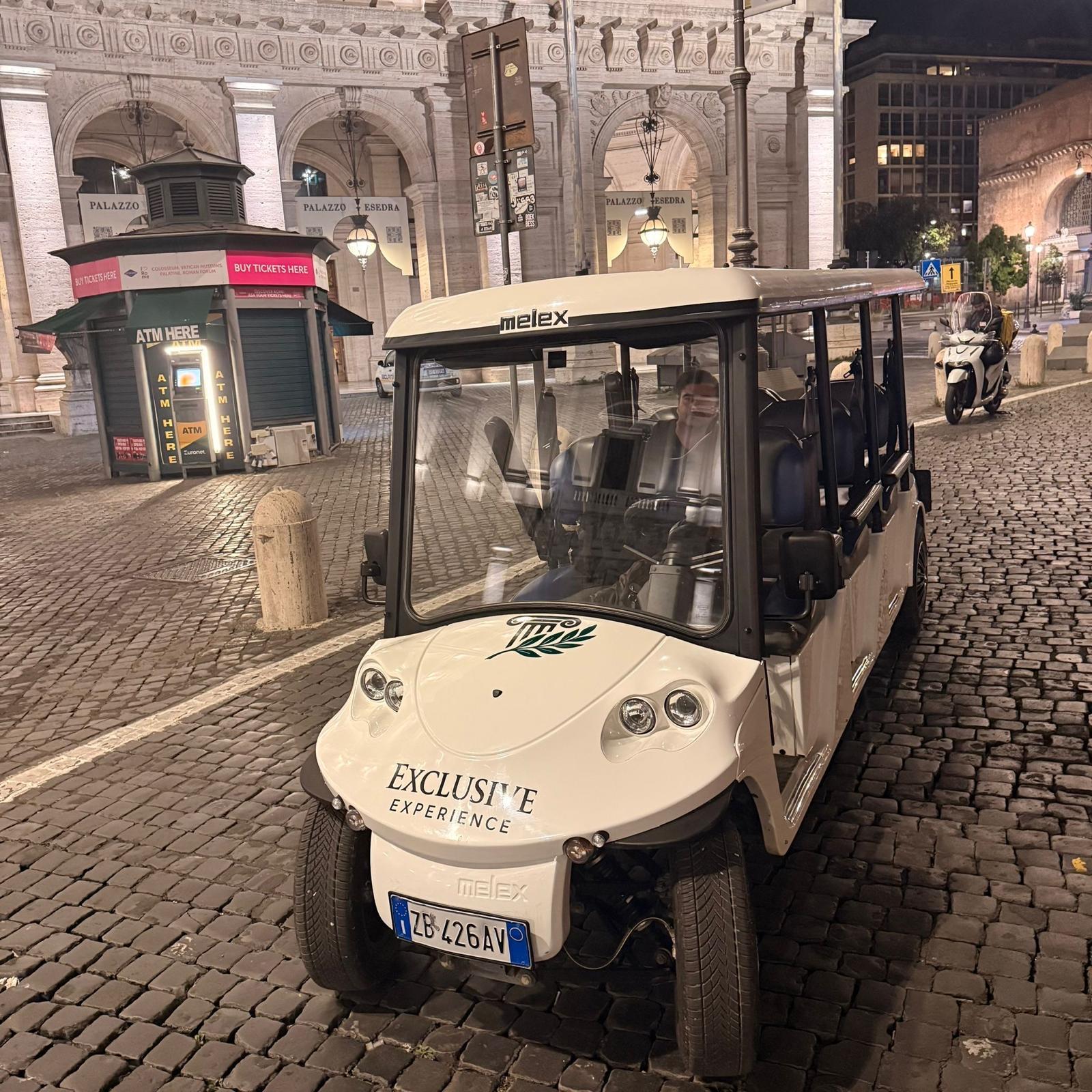 Rome private golf cart tour VIP electric cart imperial city — image 47
