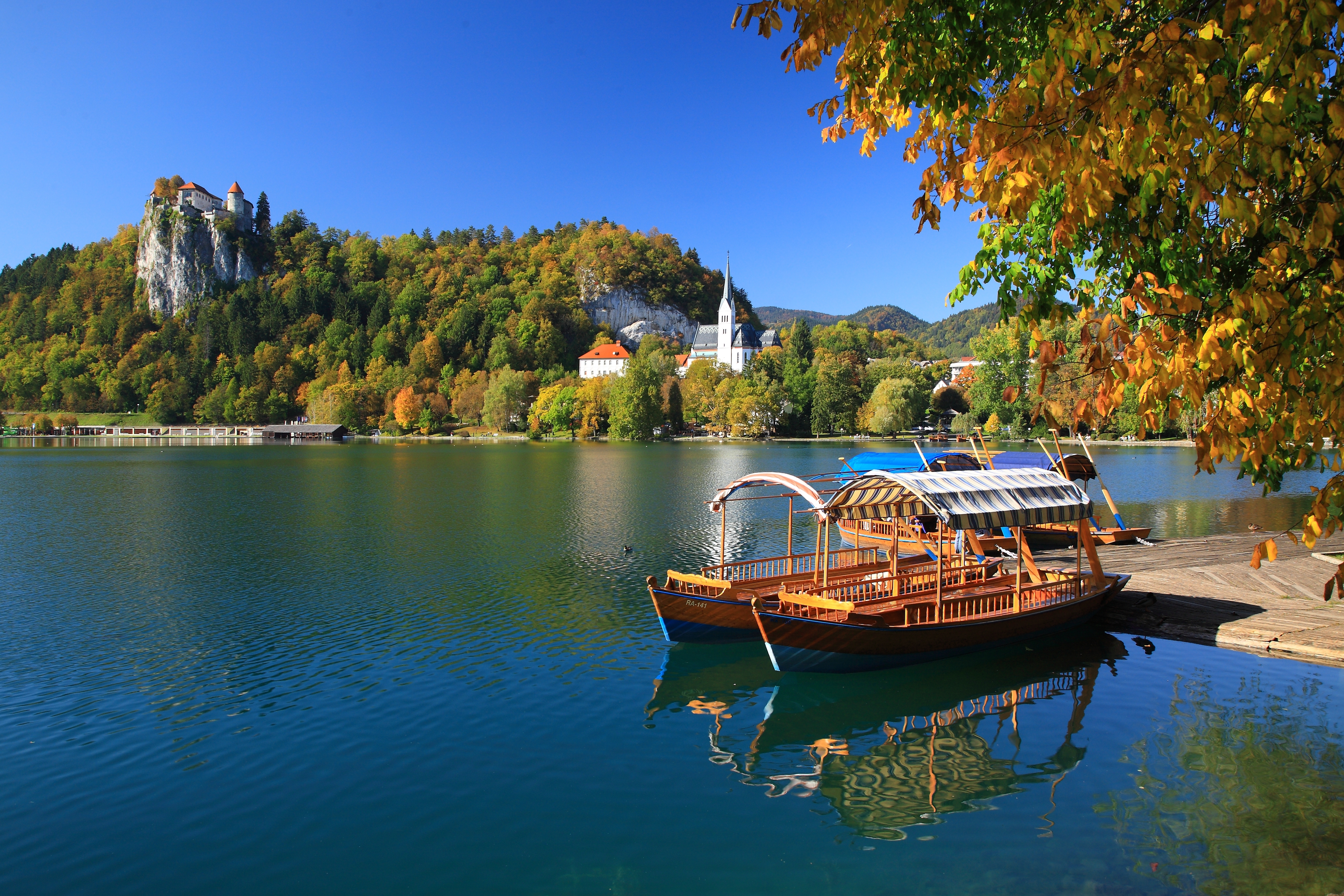 Ljubljana: Lake Bled and Bohinj Tour with Savica Waterfall — Lake Bled day trip from Ljubljana (1)