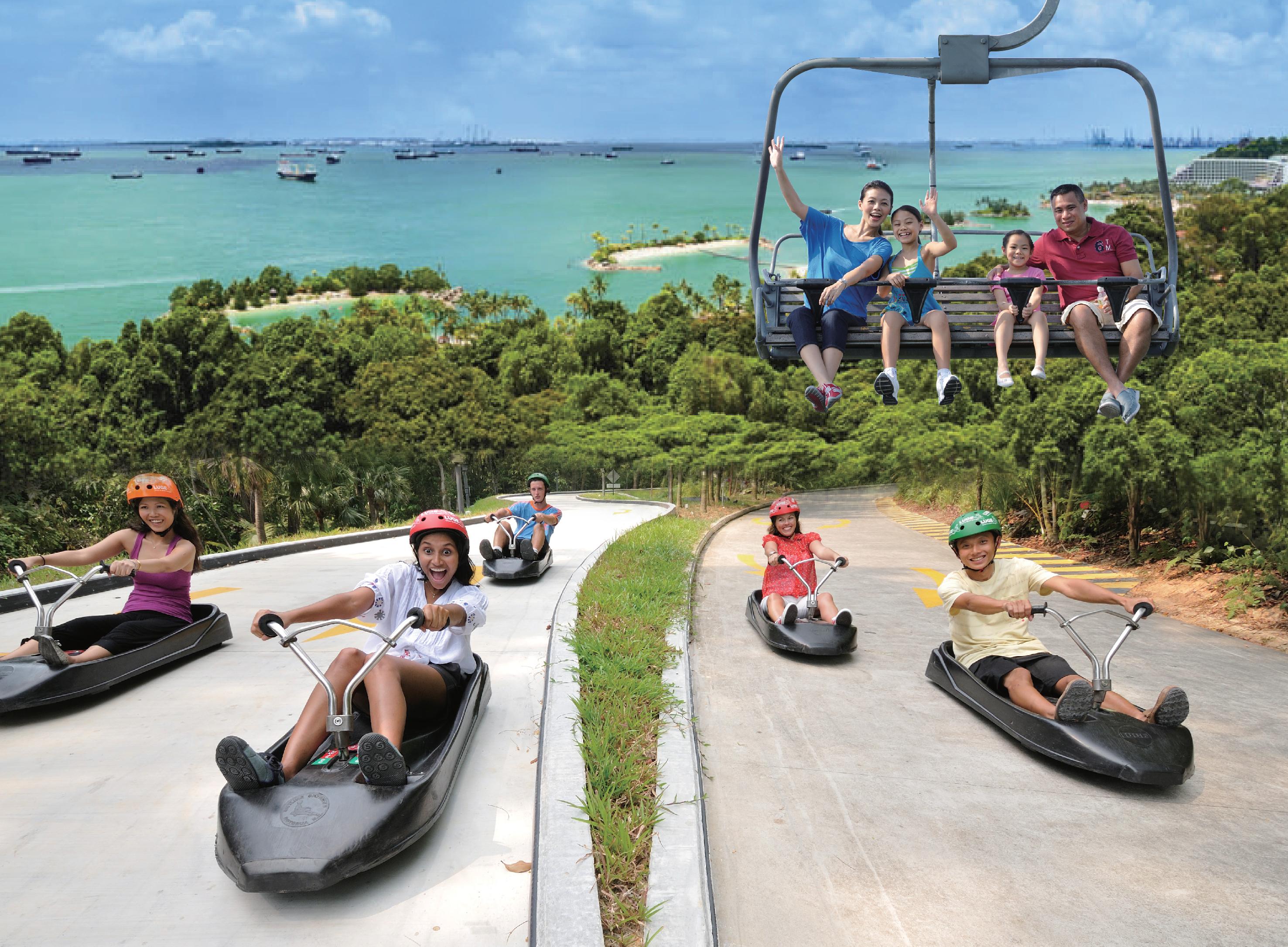 Skyline Luge Sentosa: Luge & Skyride Entry Pass