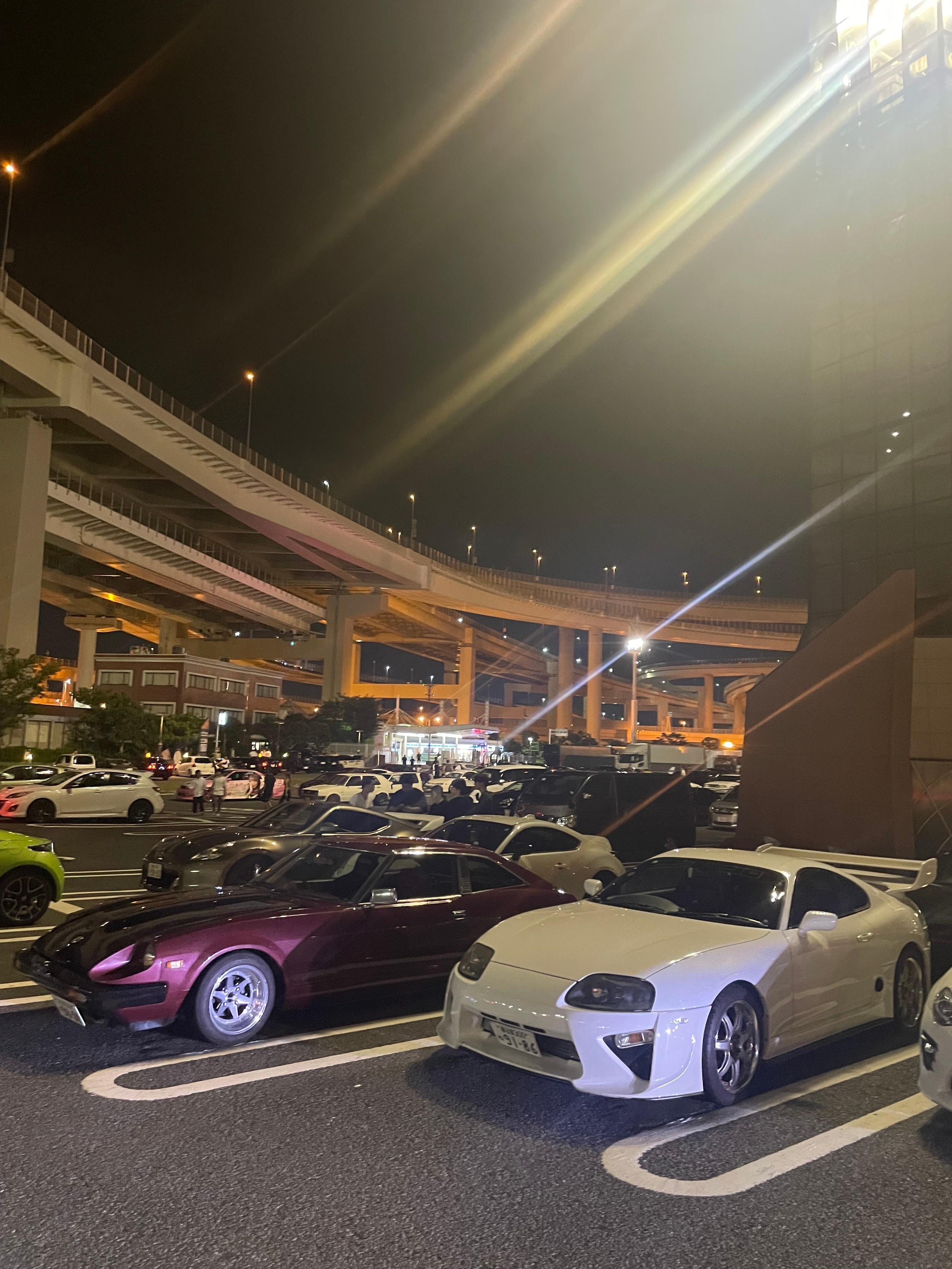 Tokyo JDM Club Night Drive: Daikoku, C1 Loop & Iconic Landmarks