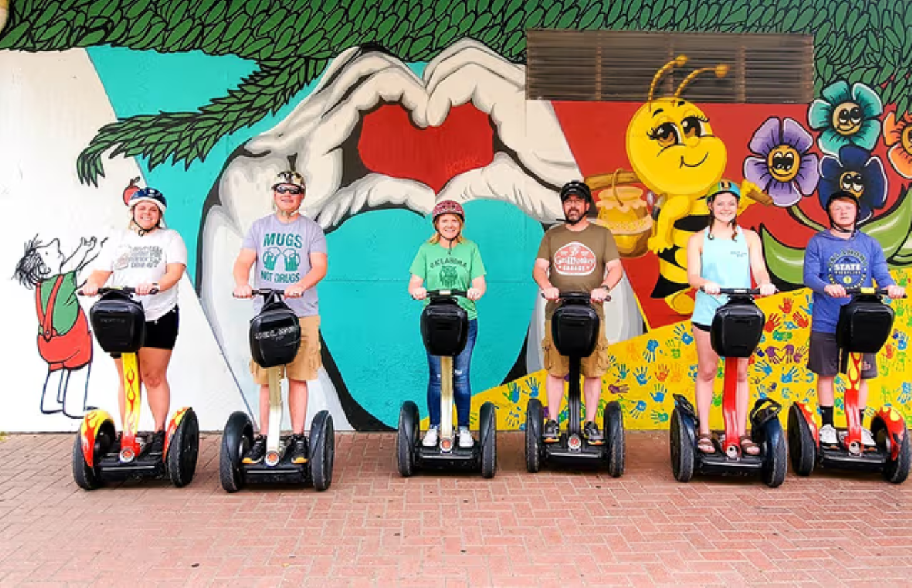 Segway Adventure: Turtle Sculptures & Street Art with Trivia Challenge