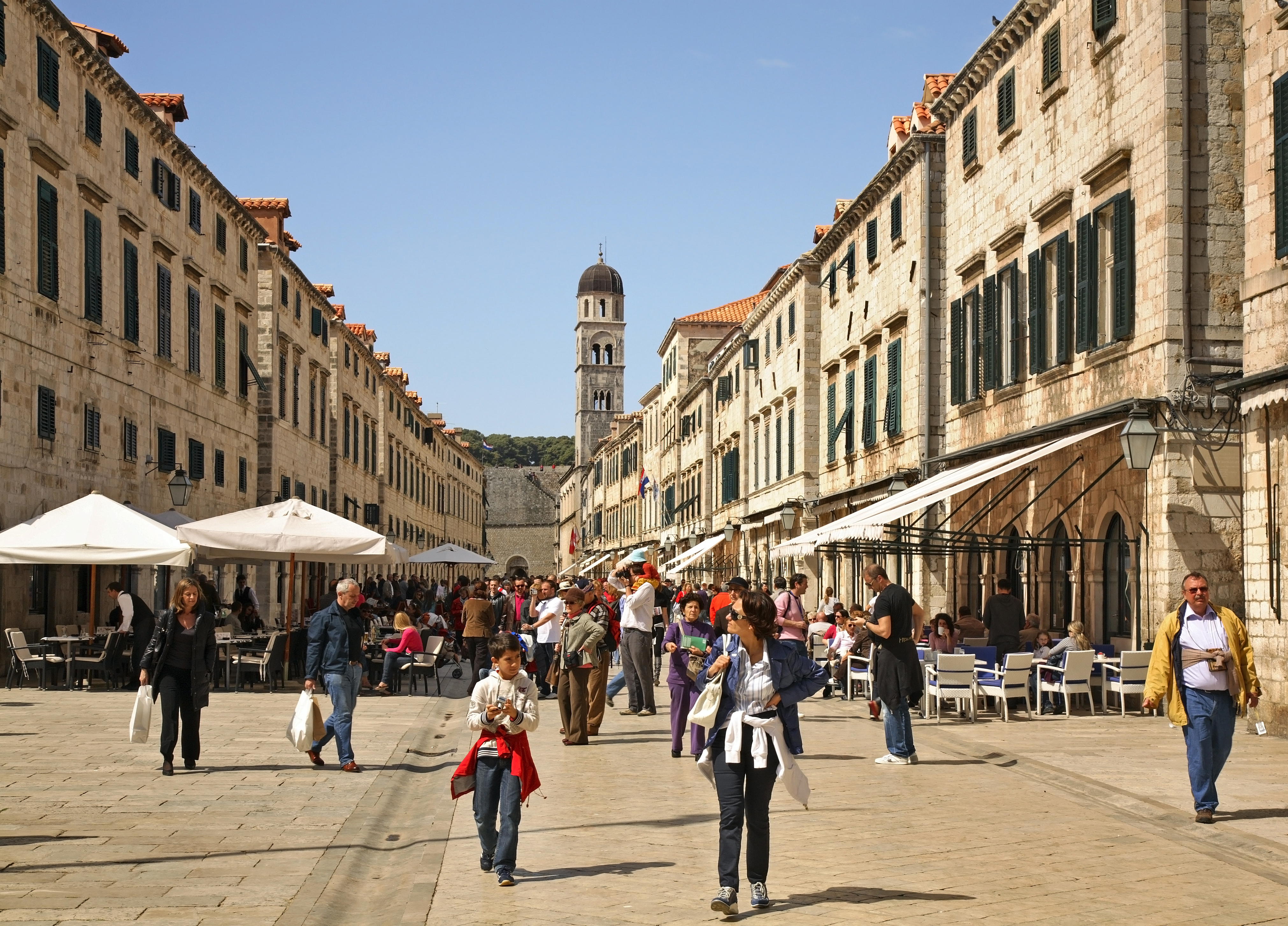 Split to Dubrovnik day tour Dalmatian coast Old Town city walls — image 5