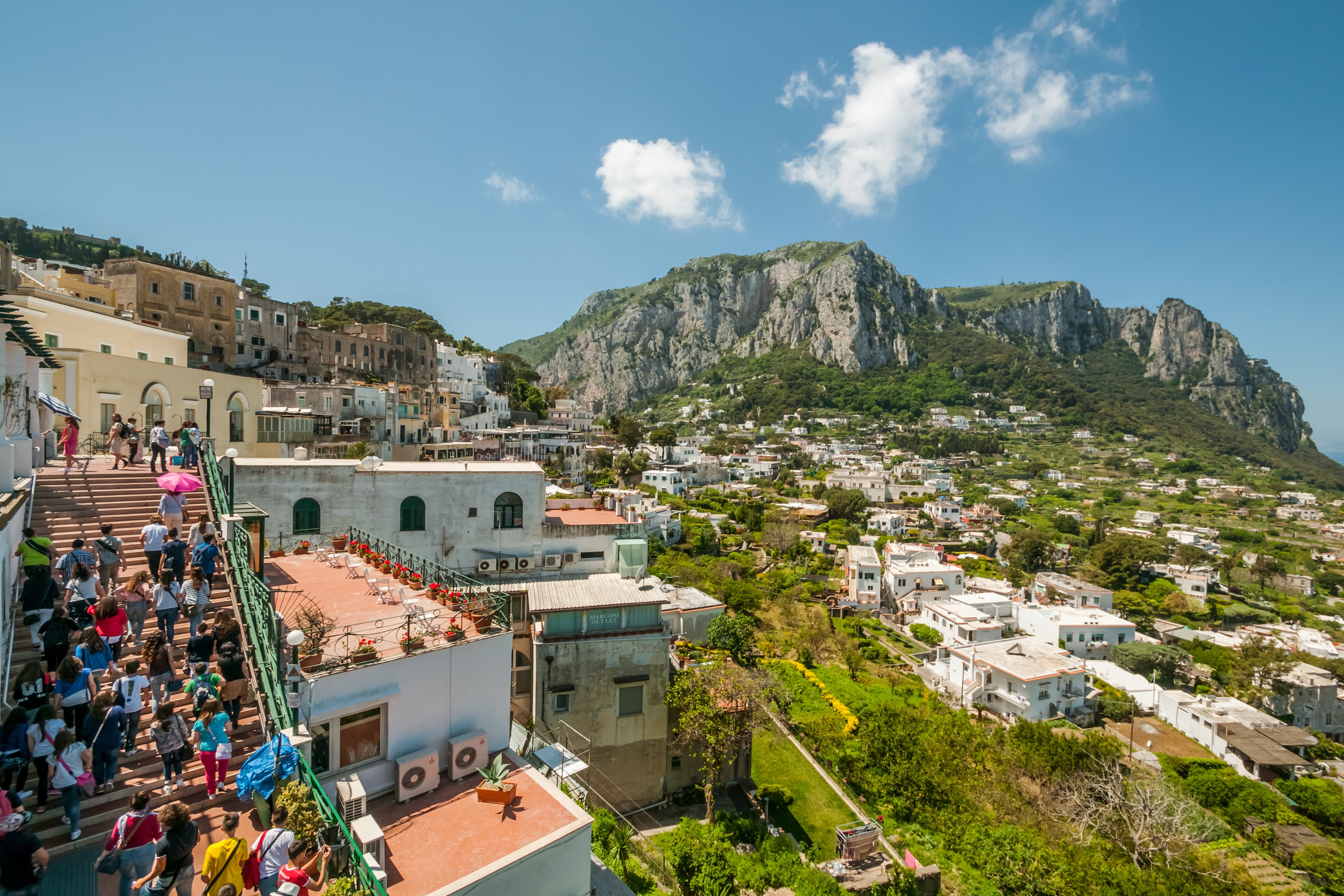 Rome to Capri Day Trip with Blue Grotto Visit