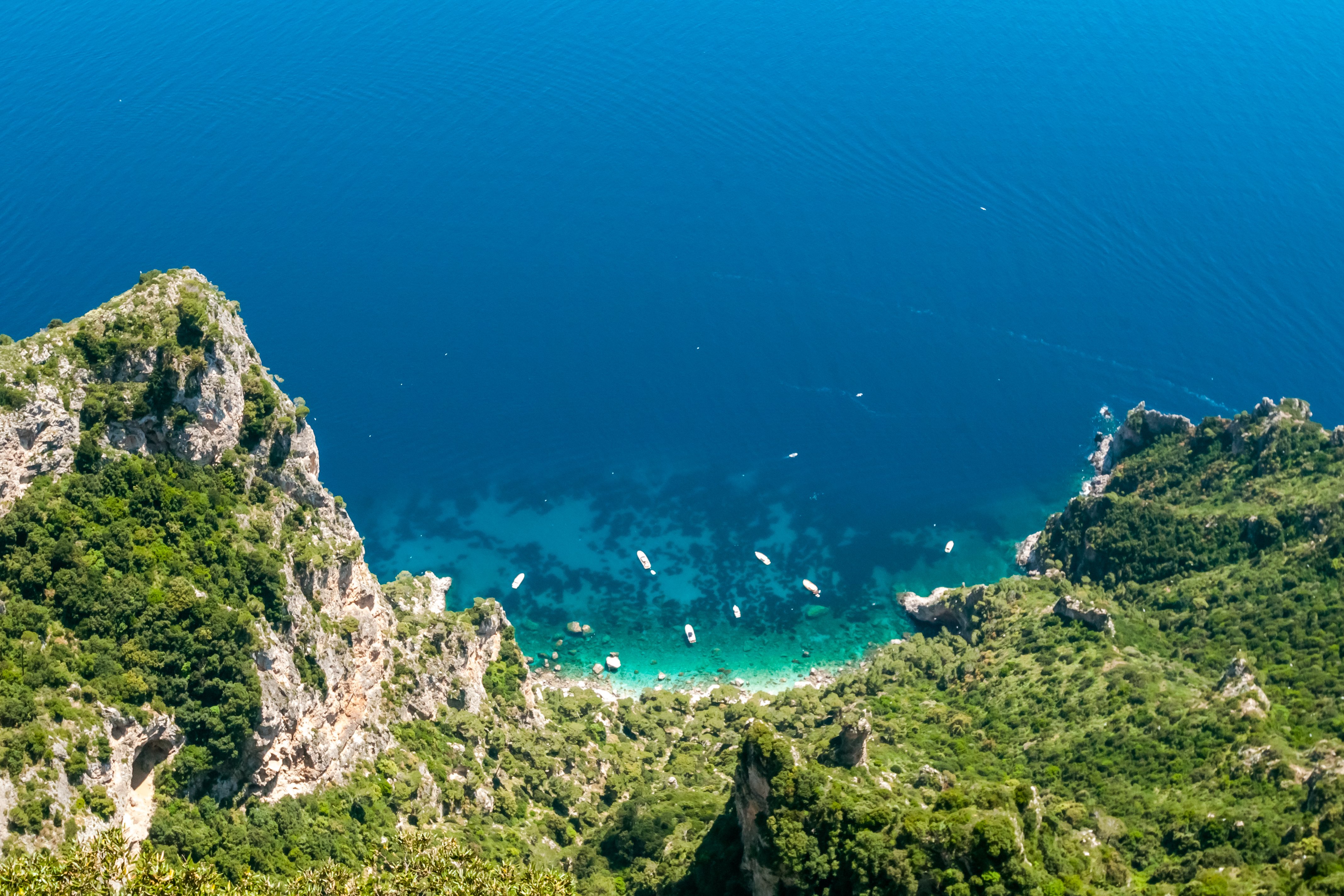 Rome to Capri Day Trip with Blue Grotto Visit