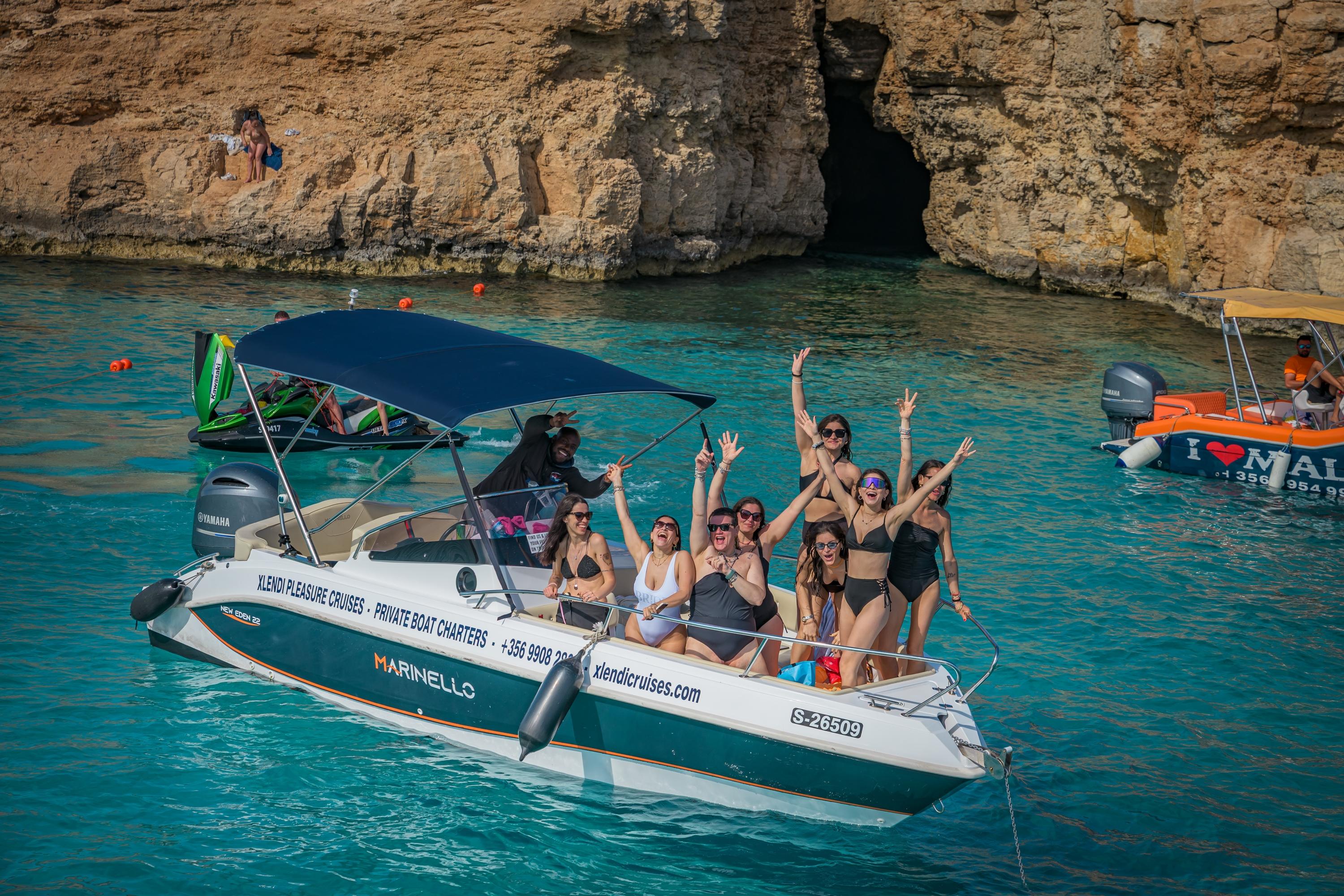 Private Comino & Blue Lagoon Speedboat Adventure