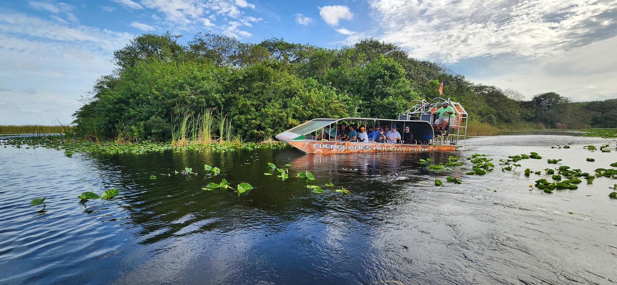 Everglades Airboat Adventure with Alligator Show from Miami