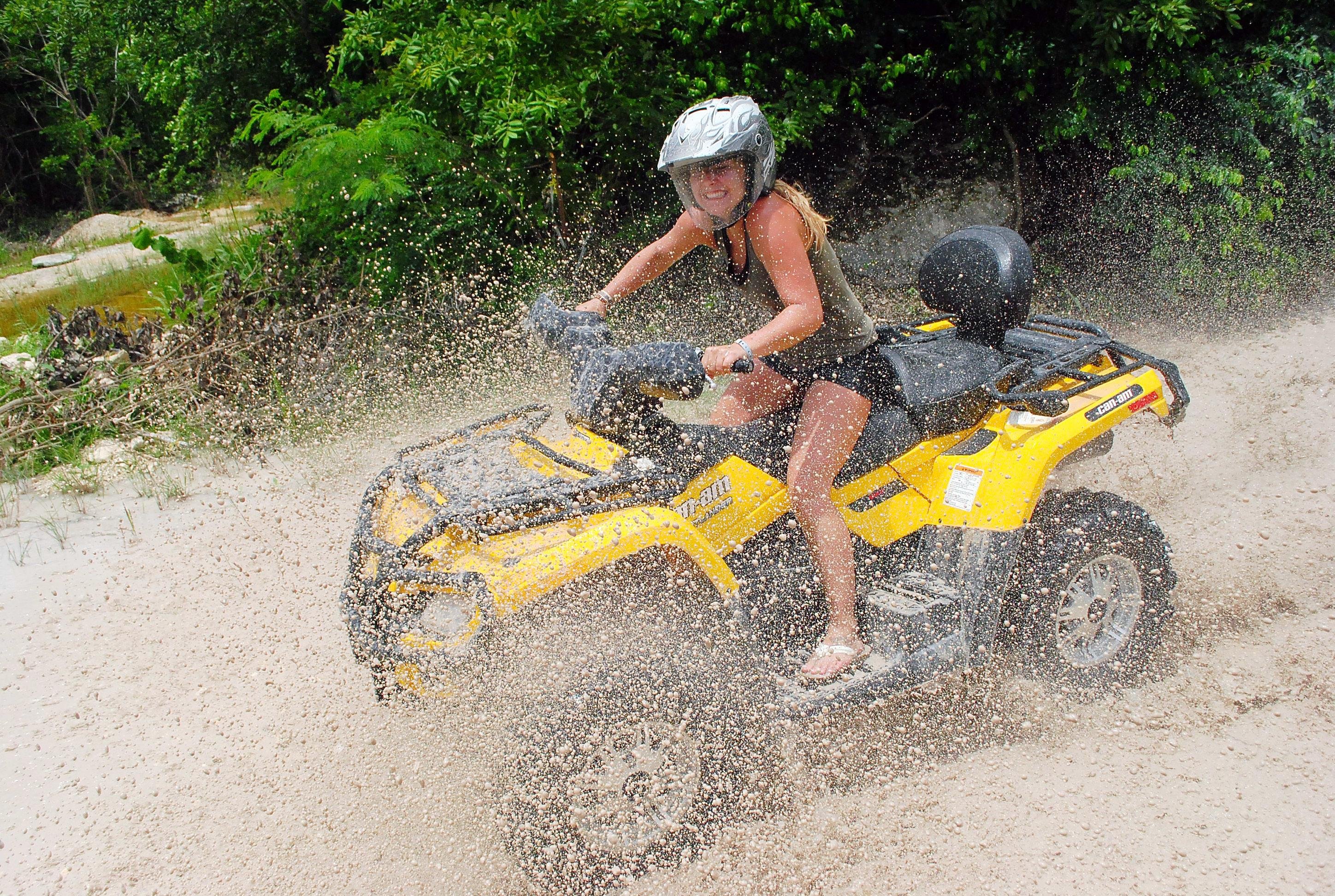 Playa del Carmen: Mayan Jungle ATV, Zipline & Cenote Adventure