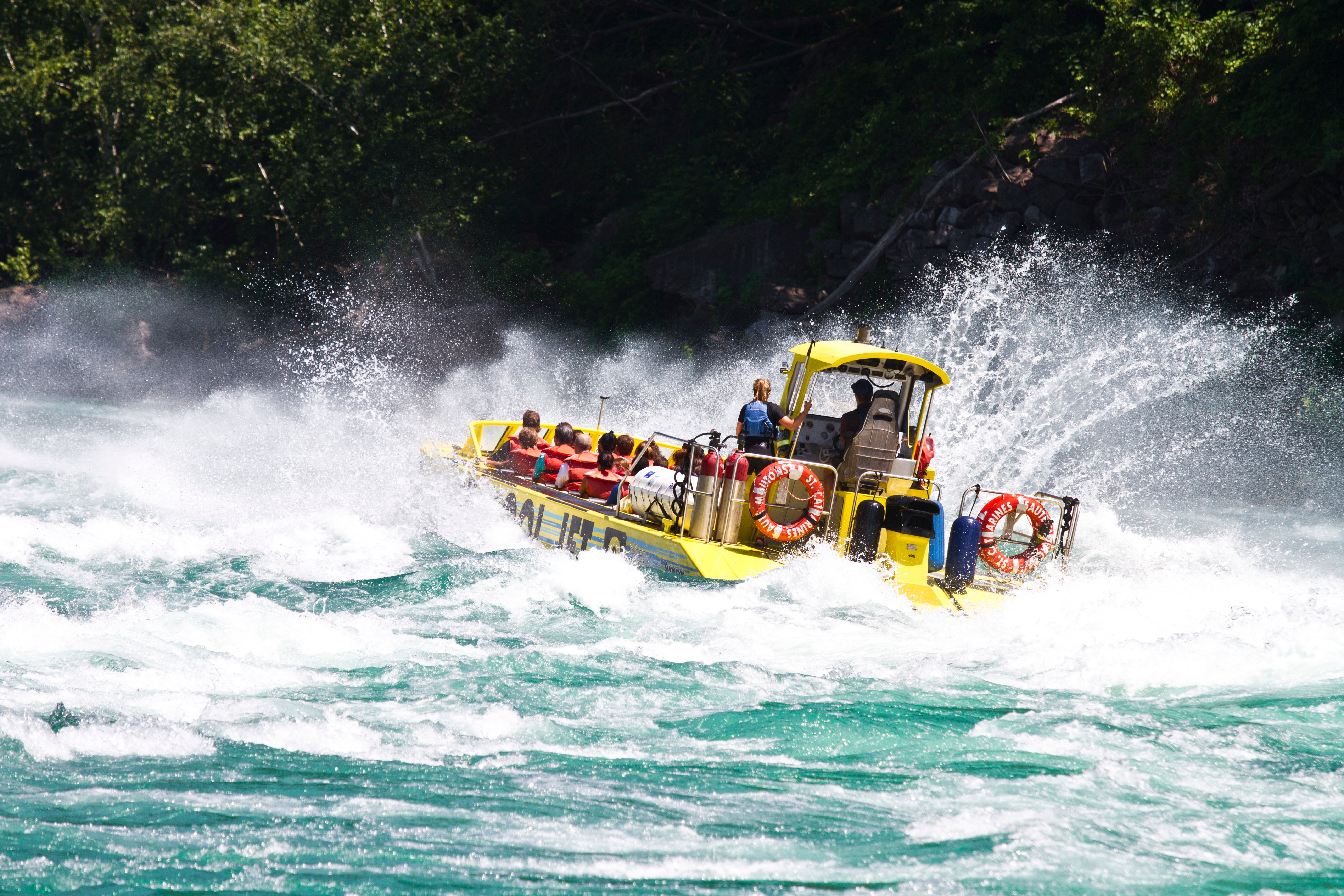 Niagara jet boat on the Niagara River — the gorge, the whirlpool and Devil's Hole rapids — image 4
