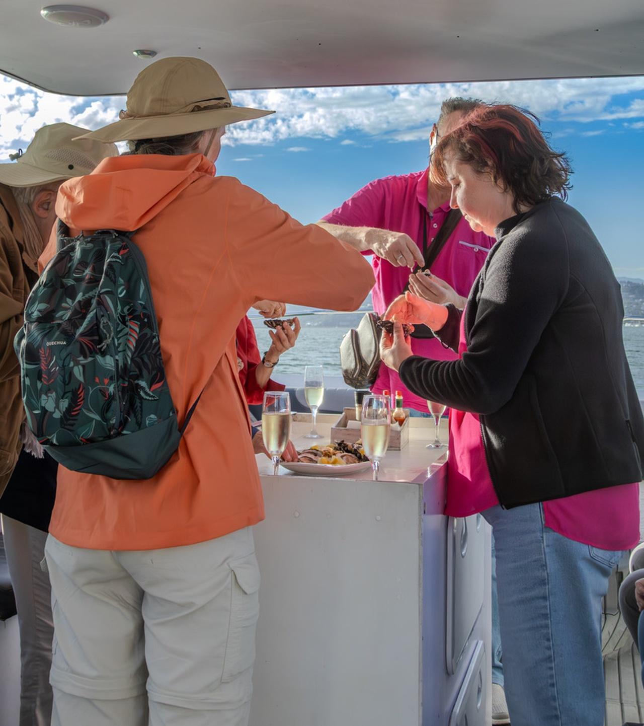 Knysna Lagoon Oyster & Wine Boat Cruise
