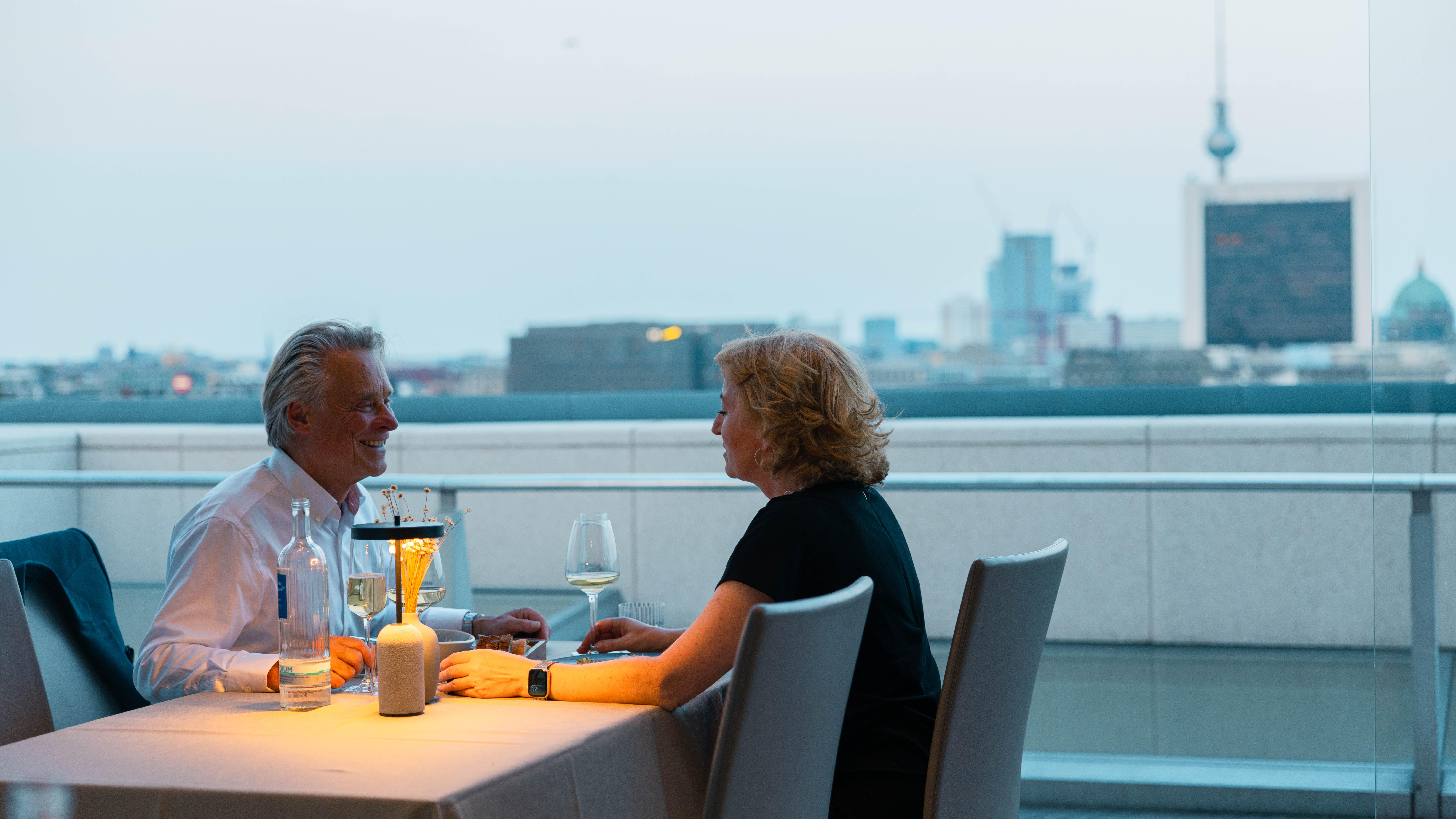 Reichstag Rooftop Dinner at Käfer Restaurant