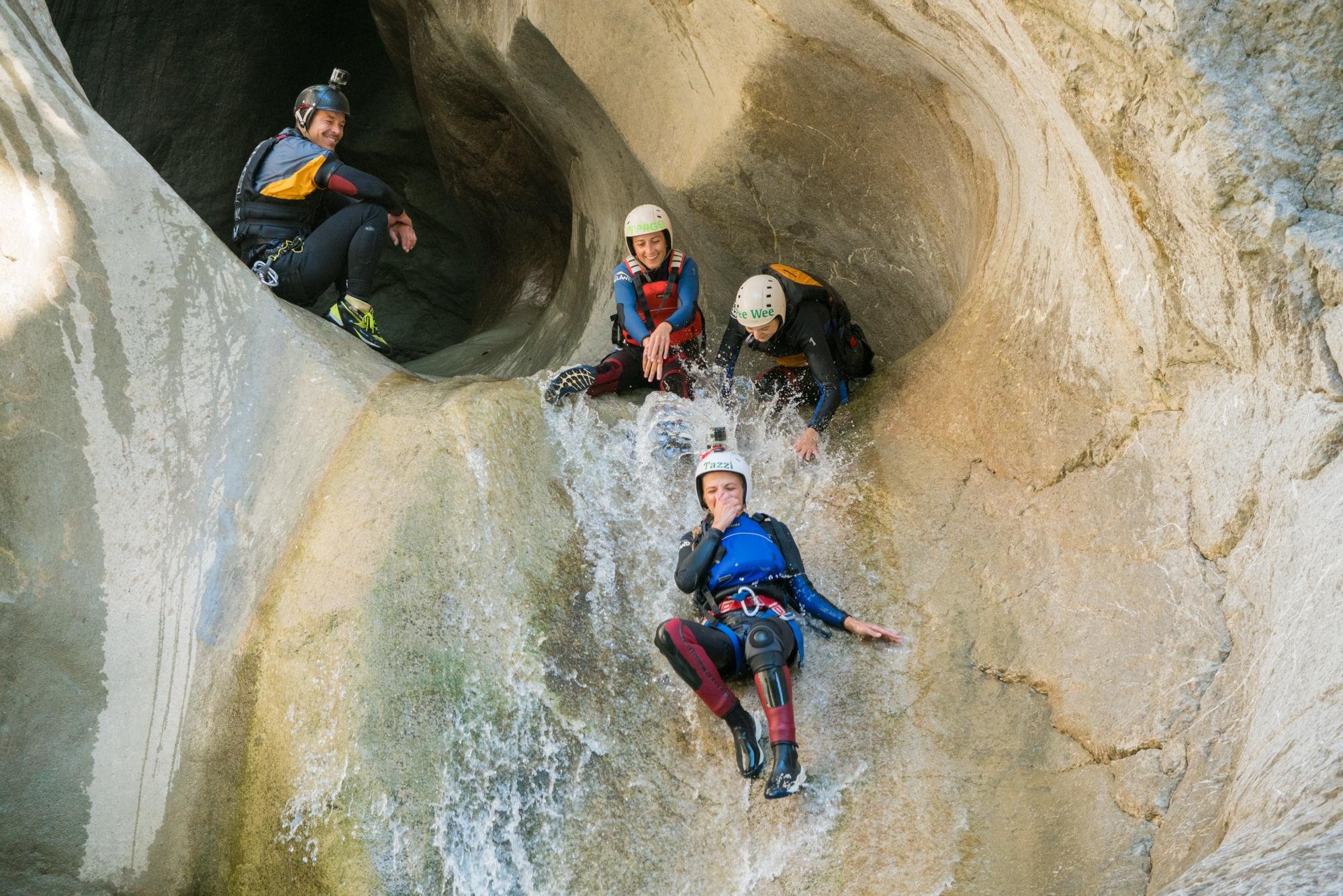 Chli Schliere Advanced Canyoning Adventure from Interlaken