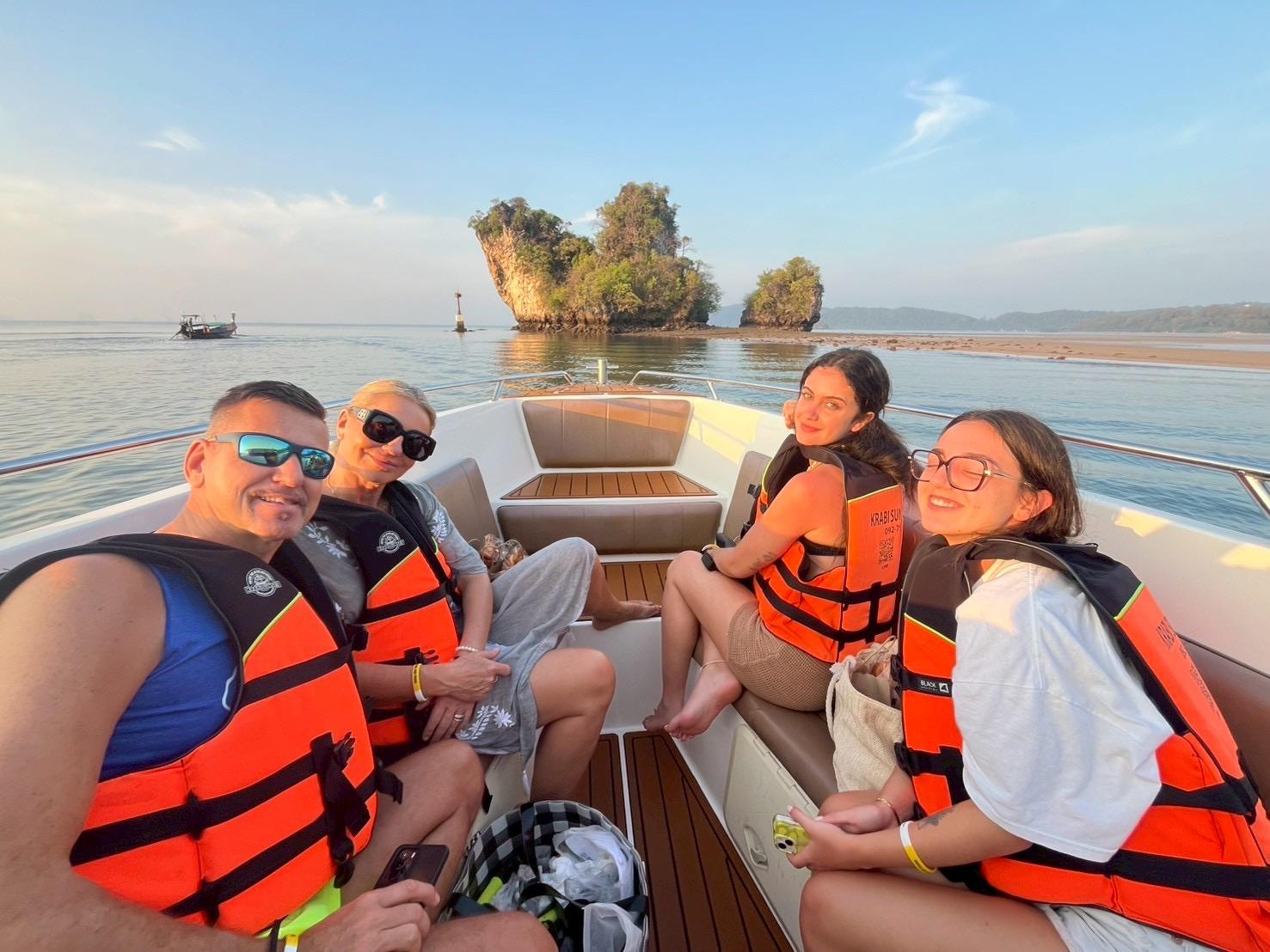 Phi Phi Islands Sunset, BBQ & Bioluminescent Plankton Day Tour from Krabi