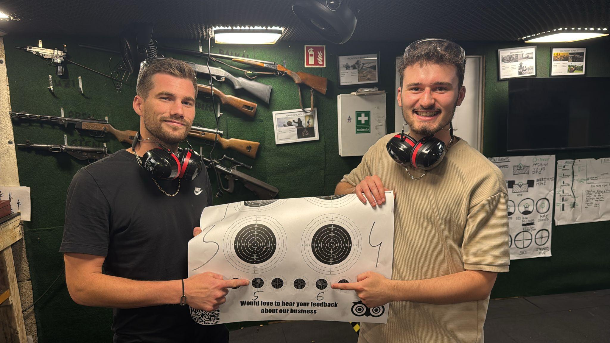 Budapest Shooting Range Experience with 4 Firearms