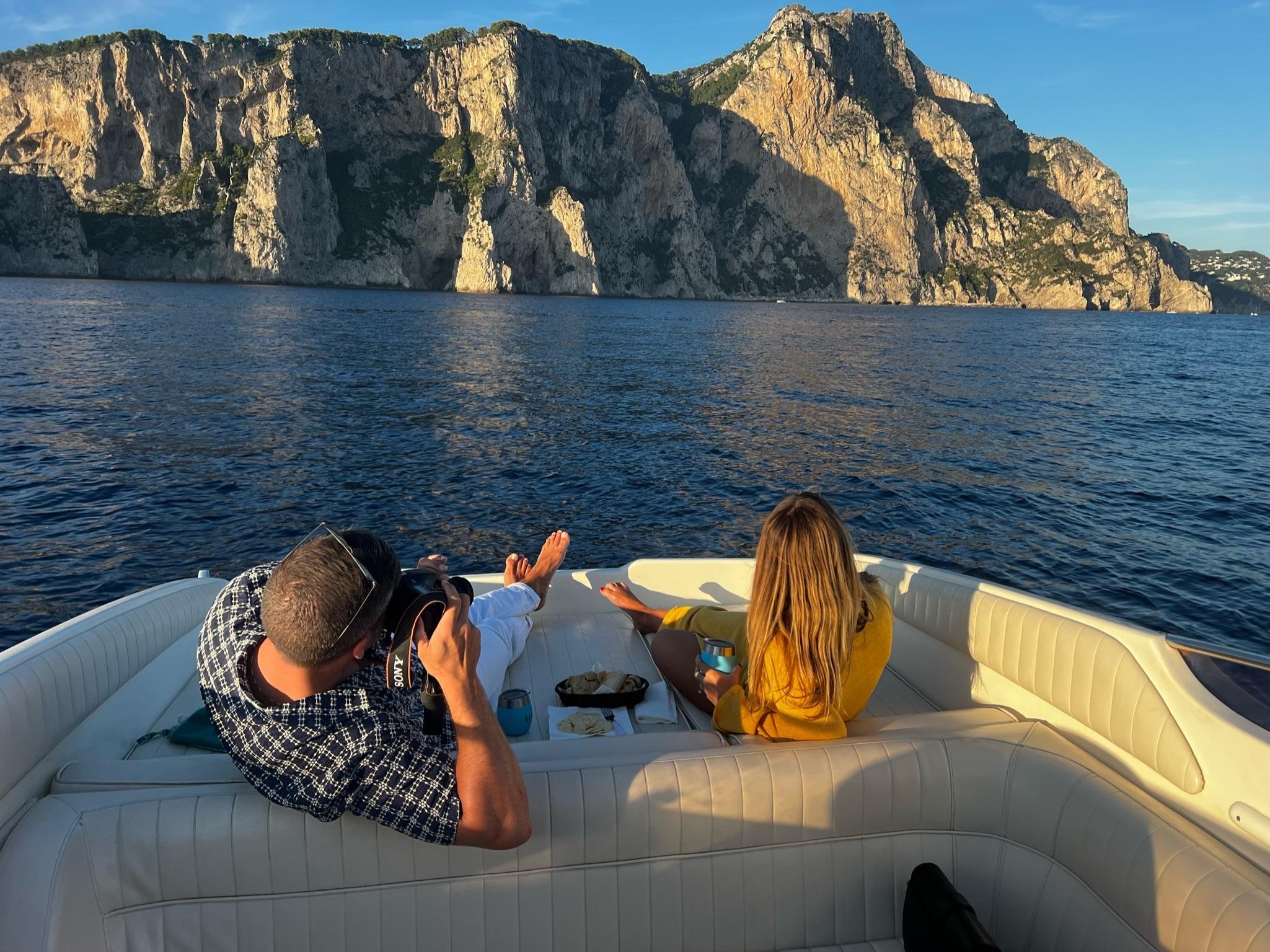 Capri Private Boat Tour: Faraglioni, Sea Caves & Swimming Stops