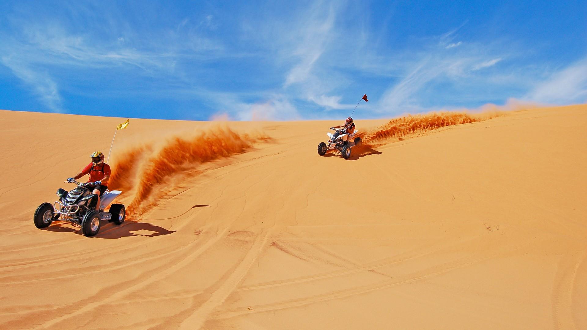 Agadir & Taghazout Quad Bike Desert & Beach Safari