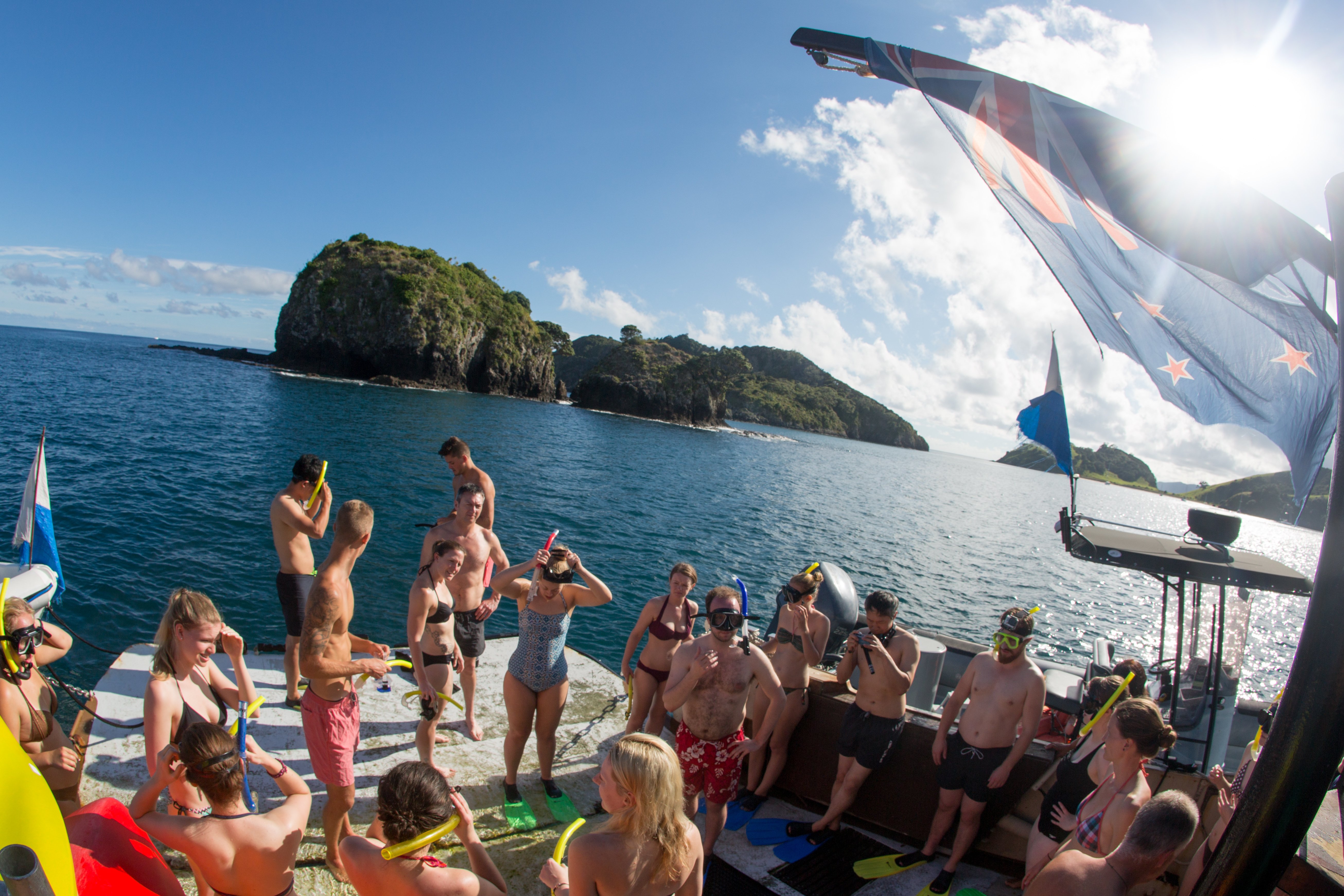 The Rock Overnight Adventure Cruise, Bay of Islands