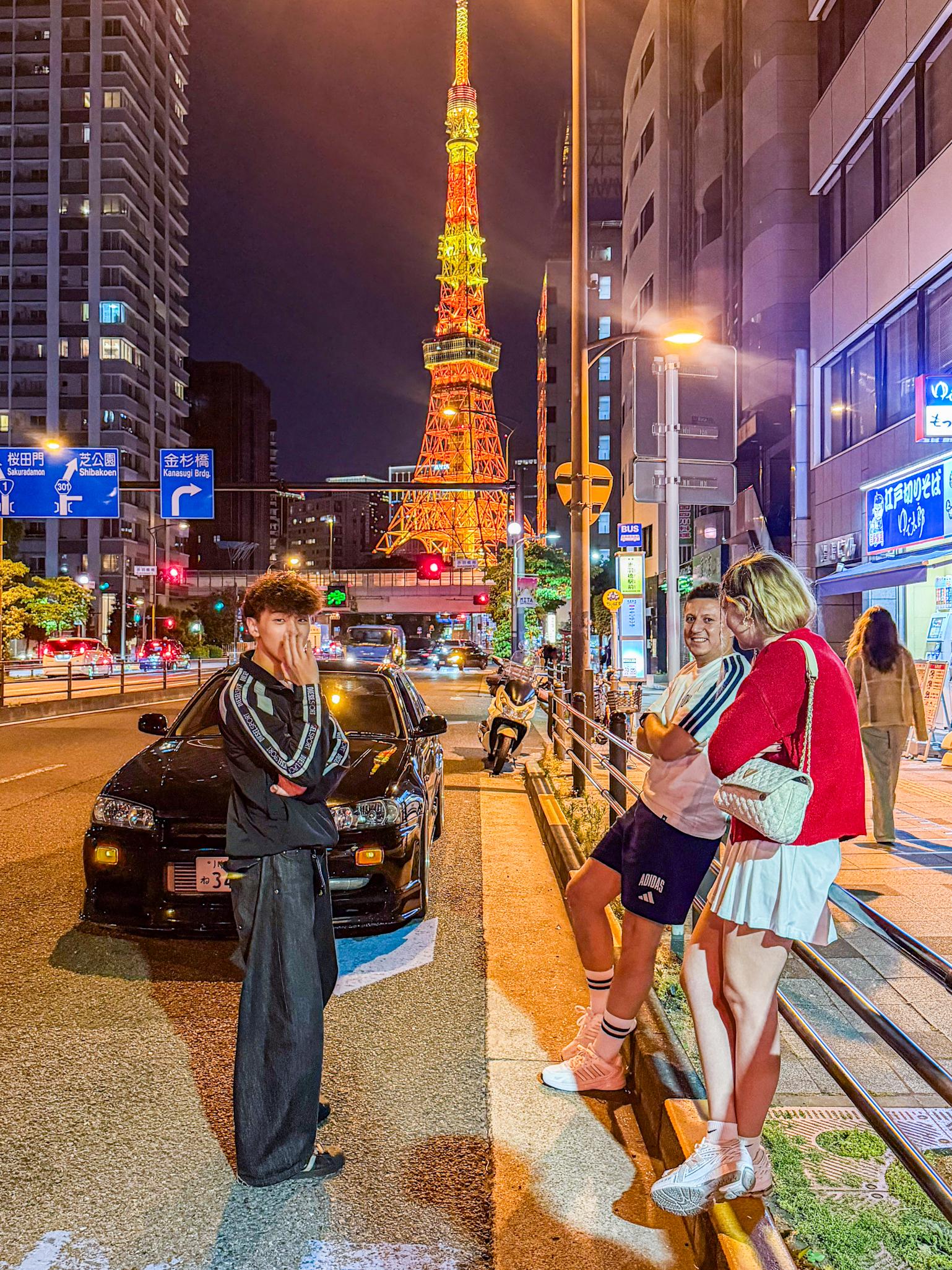 Tokyo JDM Night Drive: Daikoku PA, Rainbow Bridge & Tokyo Tower