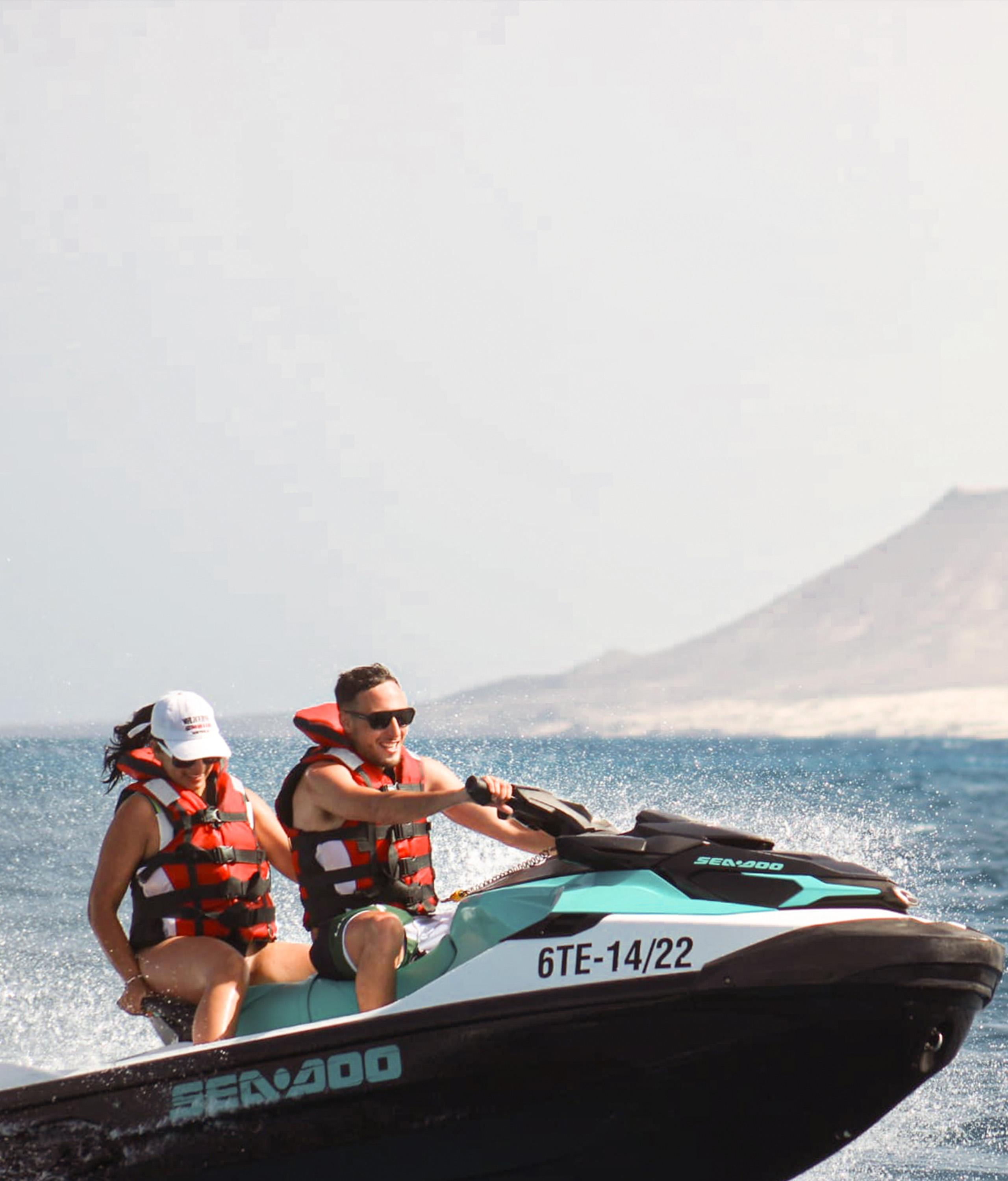 Jet Ski Adventure to Isla de Lobos from Corralejo