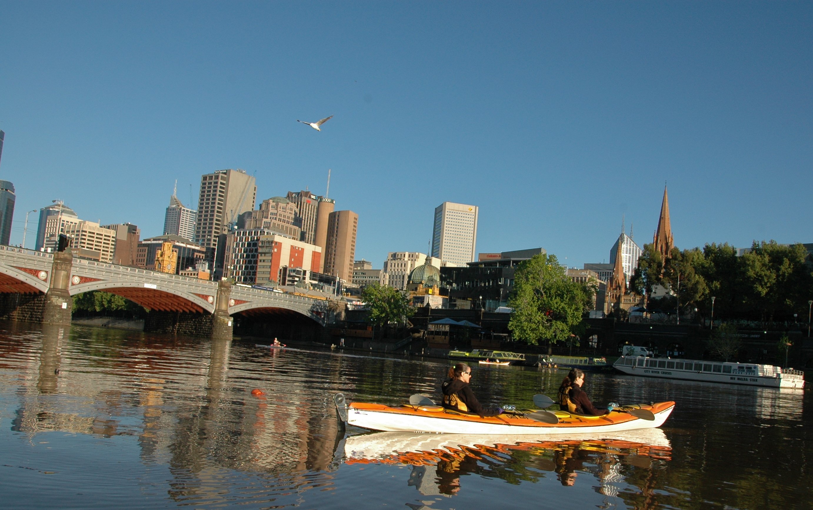 Melbourne: Iconic City Sights Kayak Experience