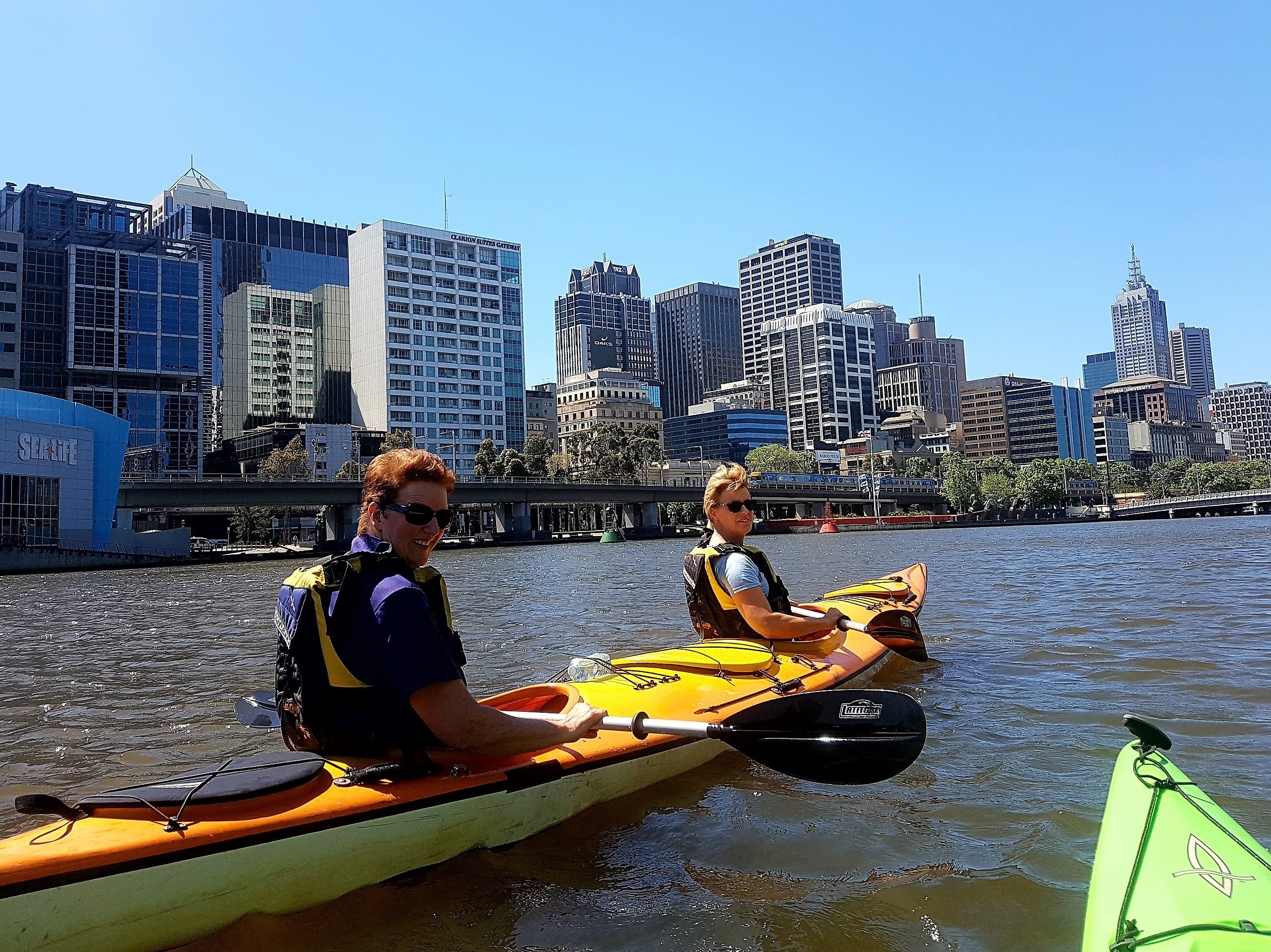 Melbourne: Iconic City Sights Kayak Experience