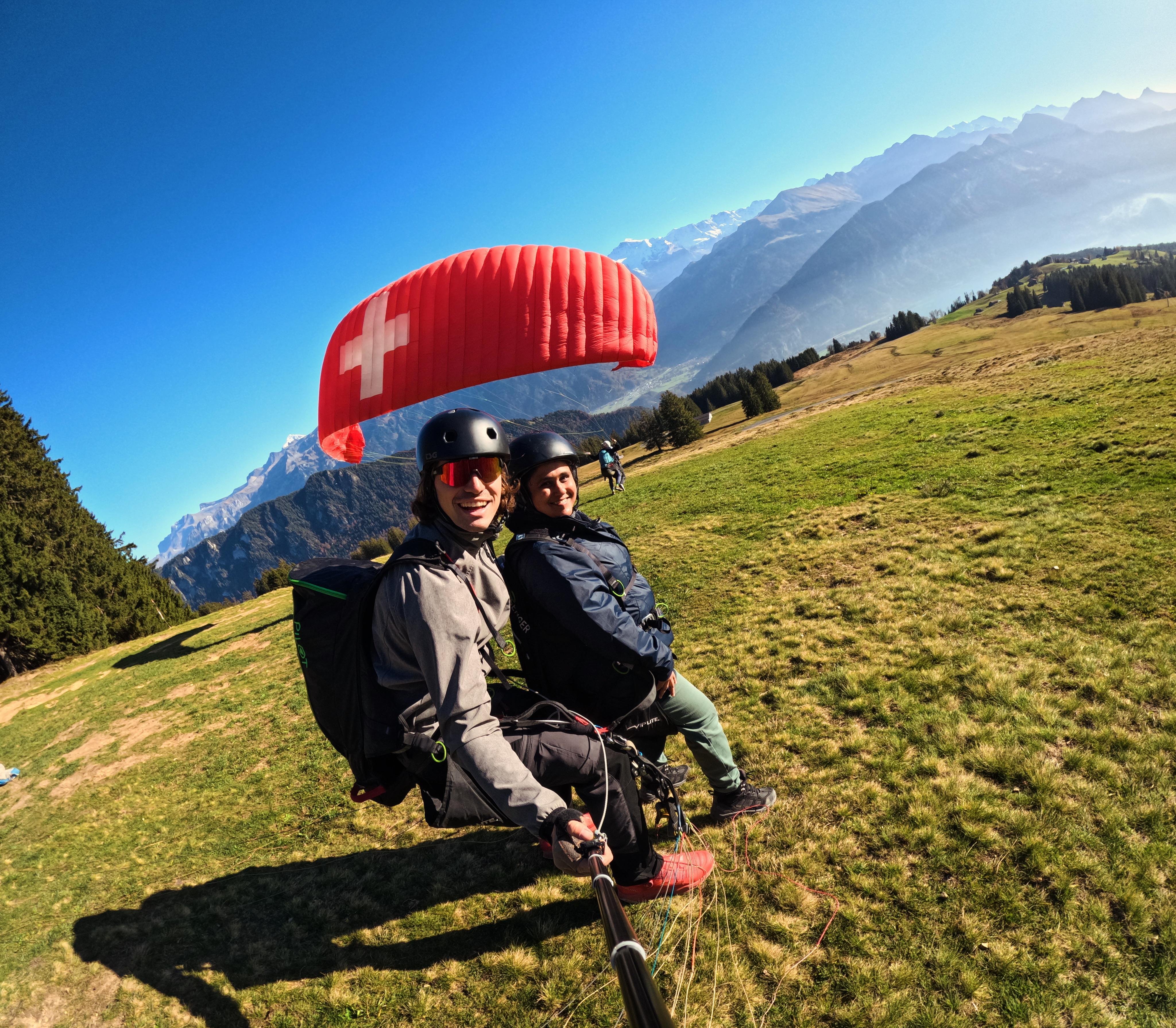Interlaken Tandem Paragliding High Flight