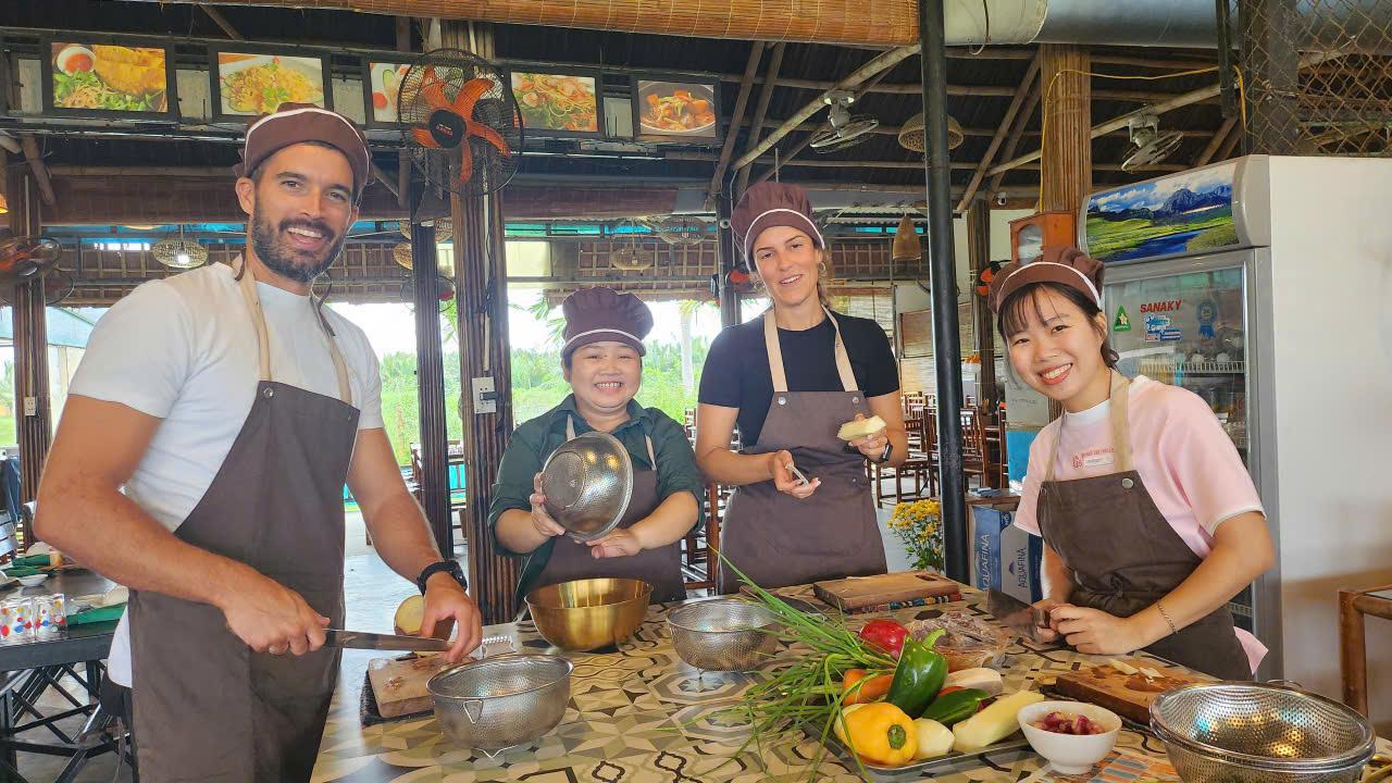 Tra Que Village Cooking Class with Herbal Foot Massage