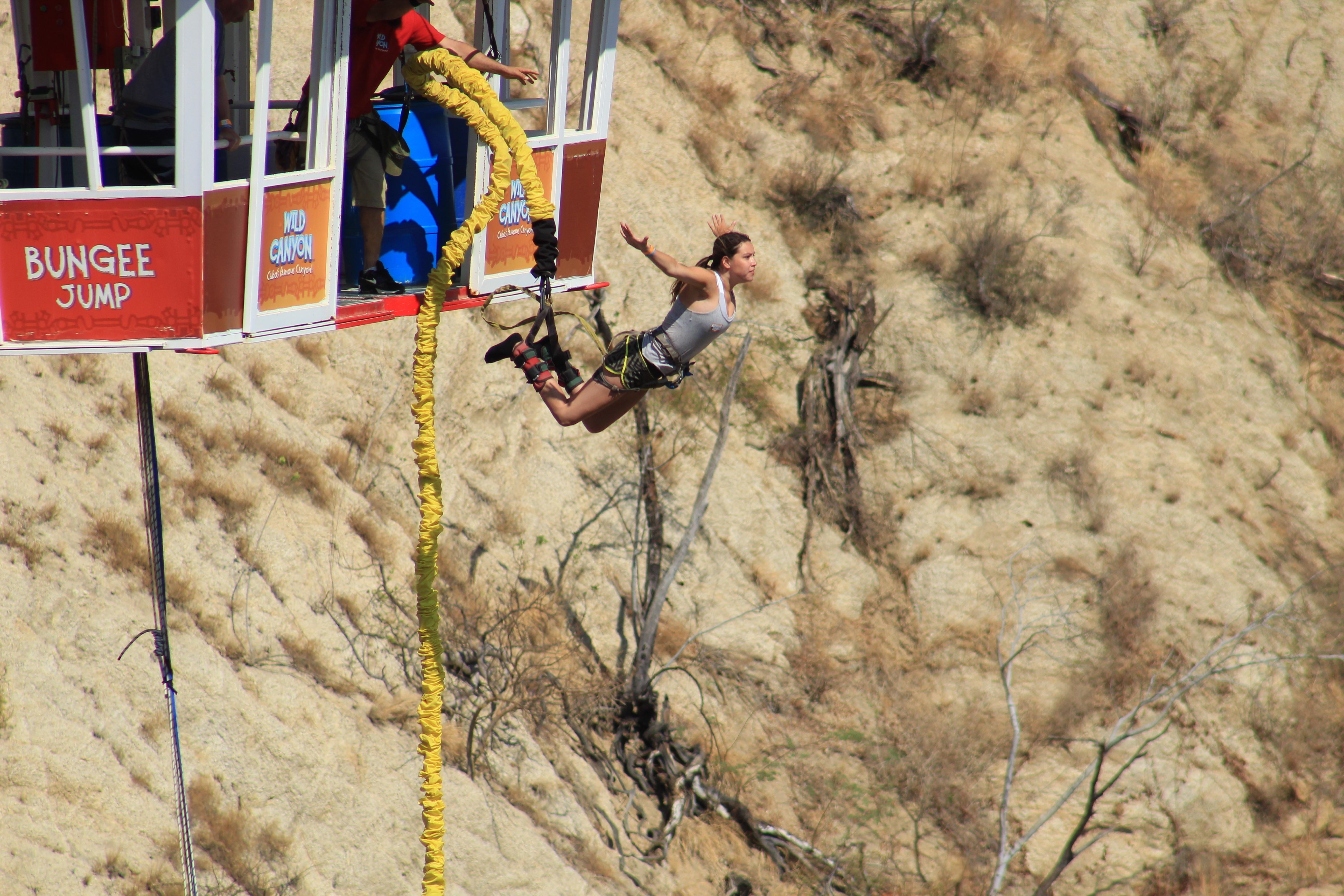 Los Cabos Bungee Jump from a Glass-Floor Gondola over El Tule Canyon
