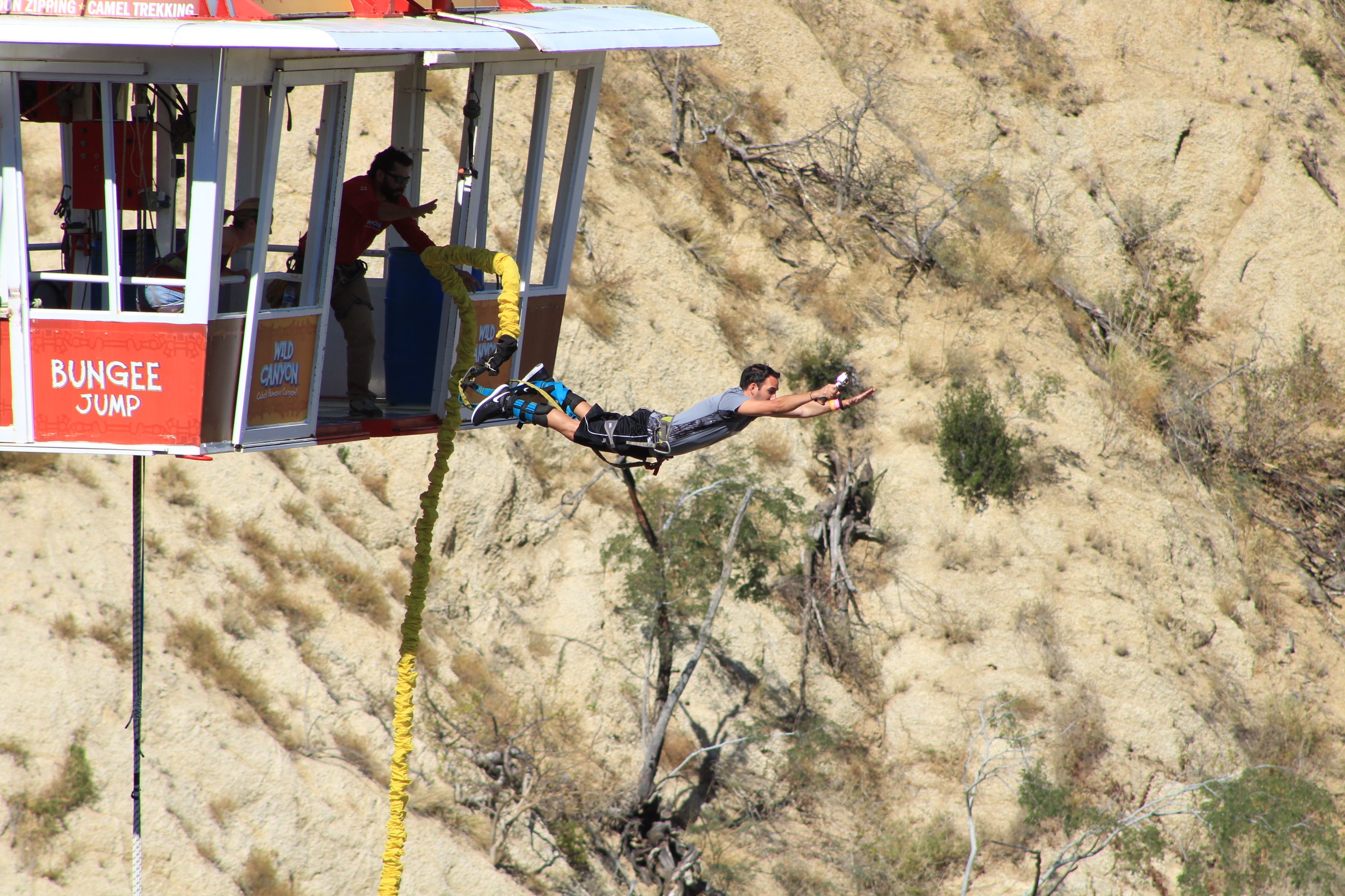 Los Cabos Bungee Jump from a Glass-Floor Gondola over El Tule Canyon