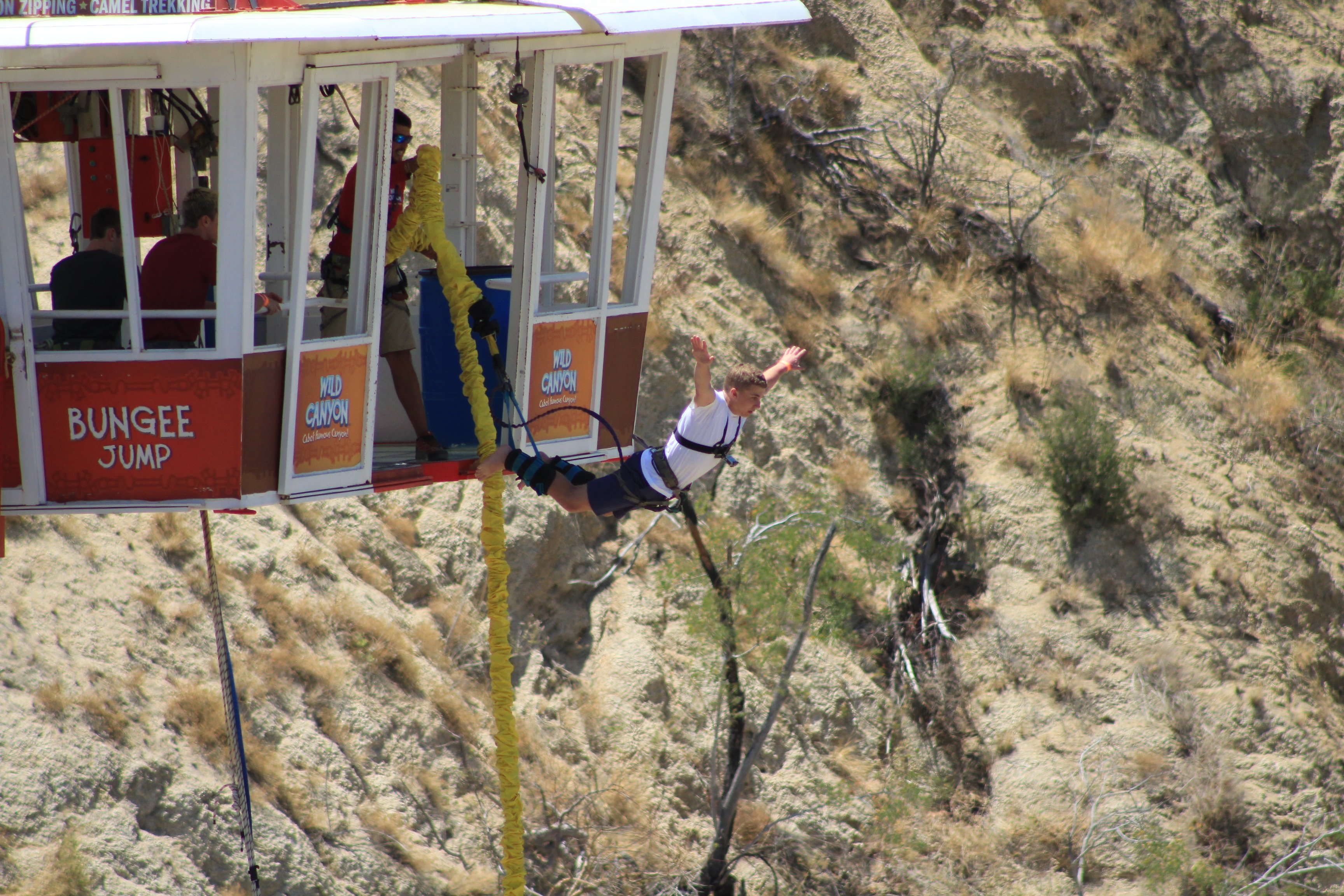 Los Cabos Bungee Jump from a Glass-Floor Gondola over El Tule Canyon