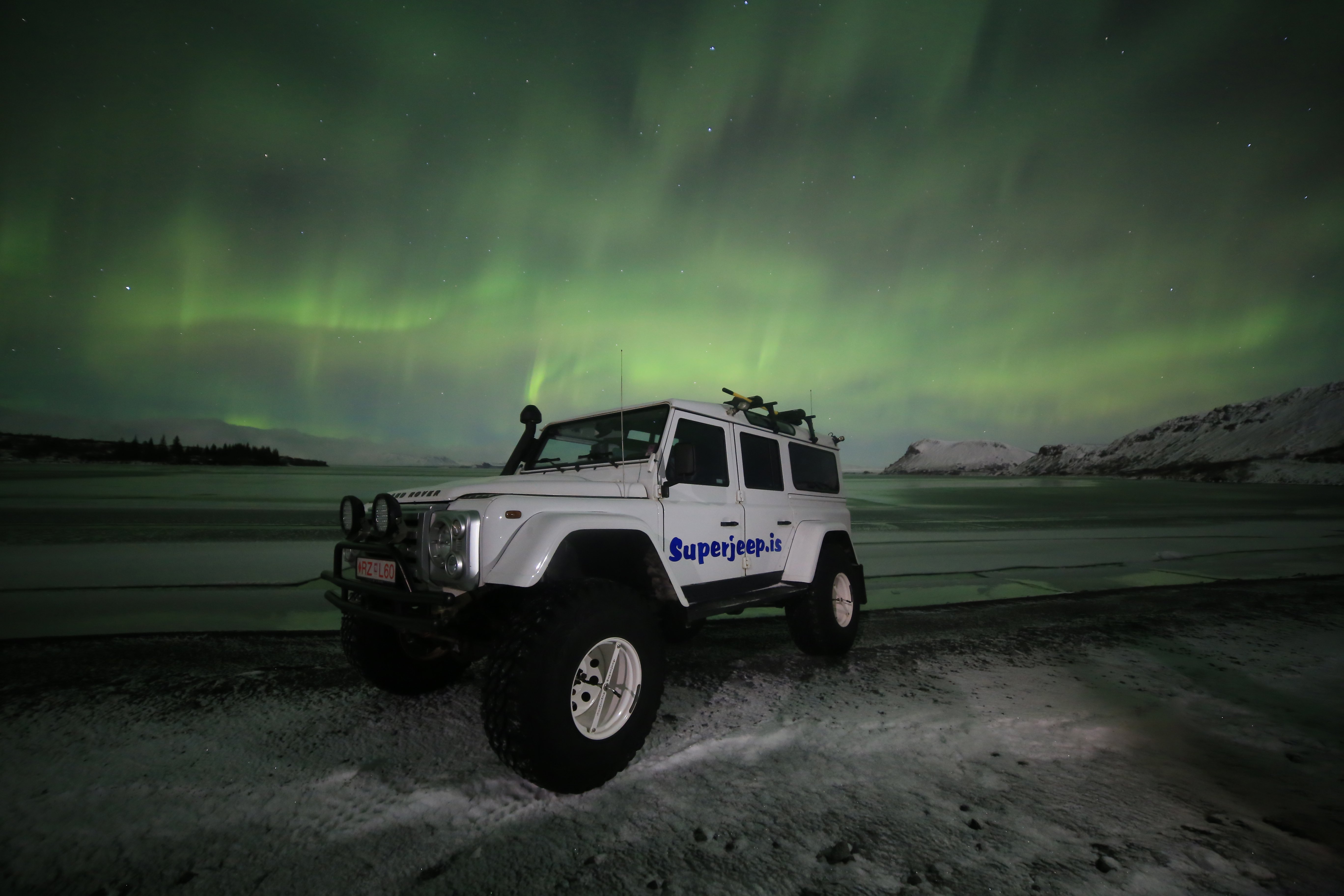 Superjeep Aurora Hunt from Reykjavik