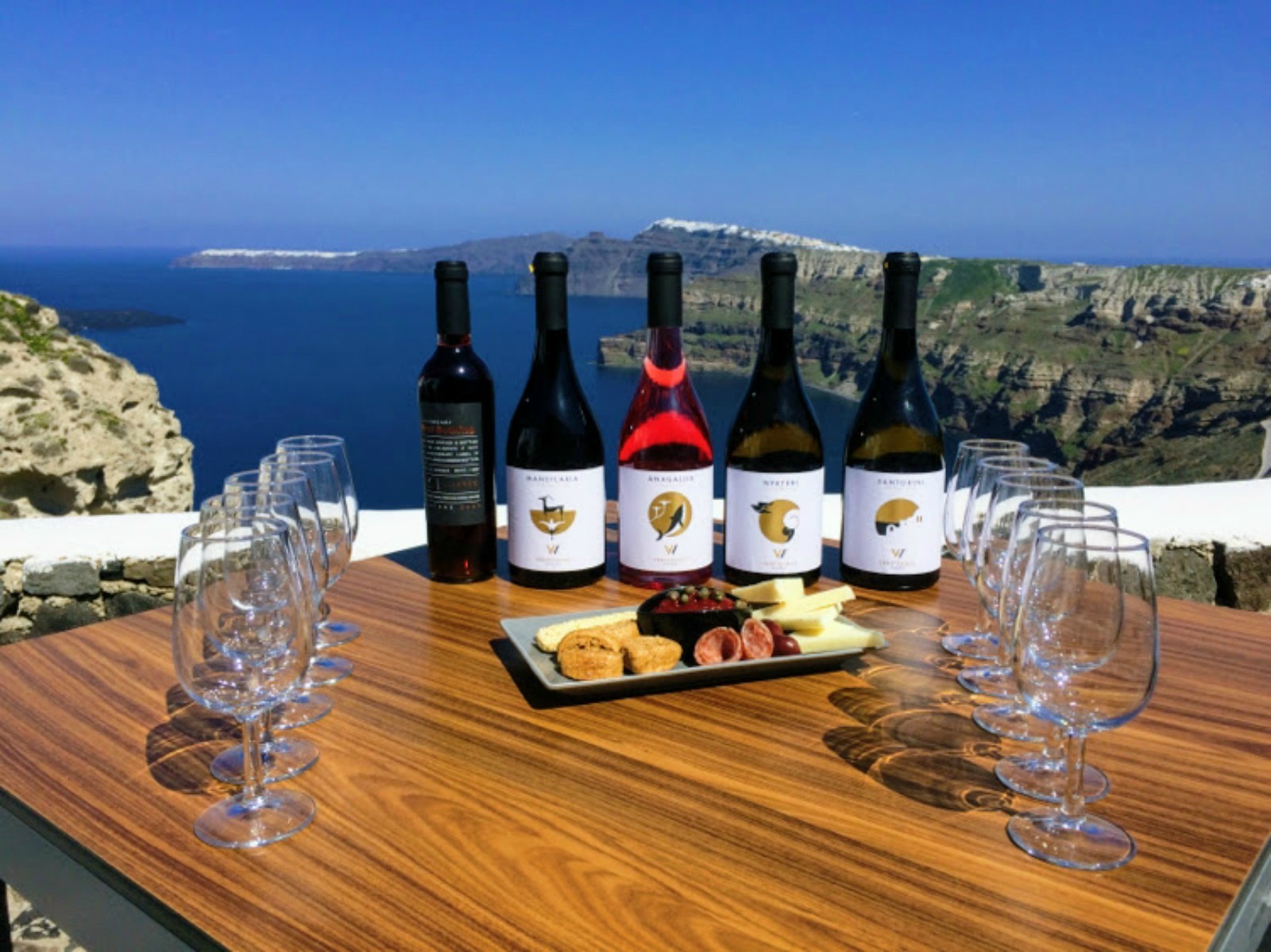 wine tour in Santorini — photo 1