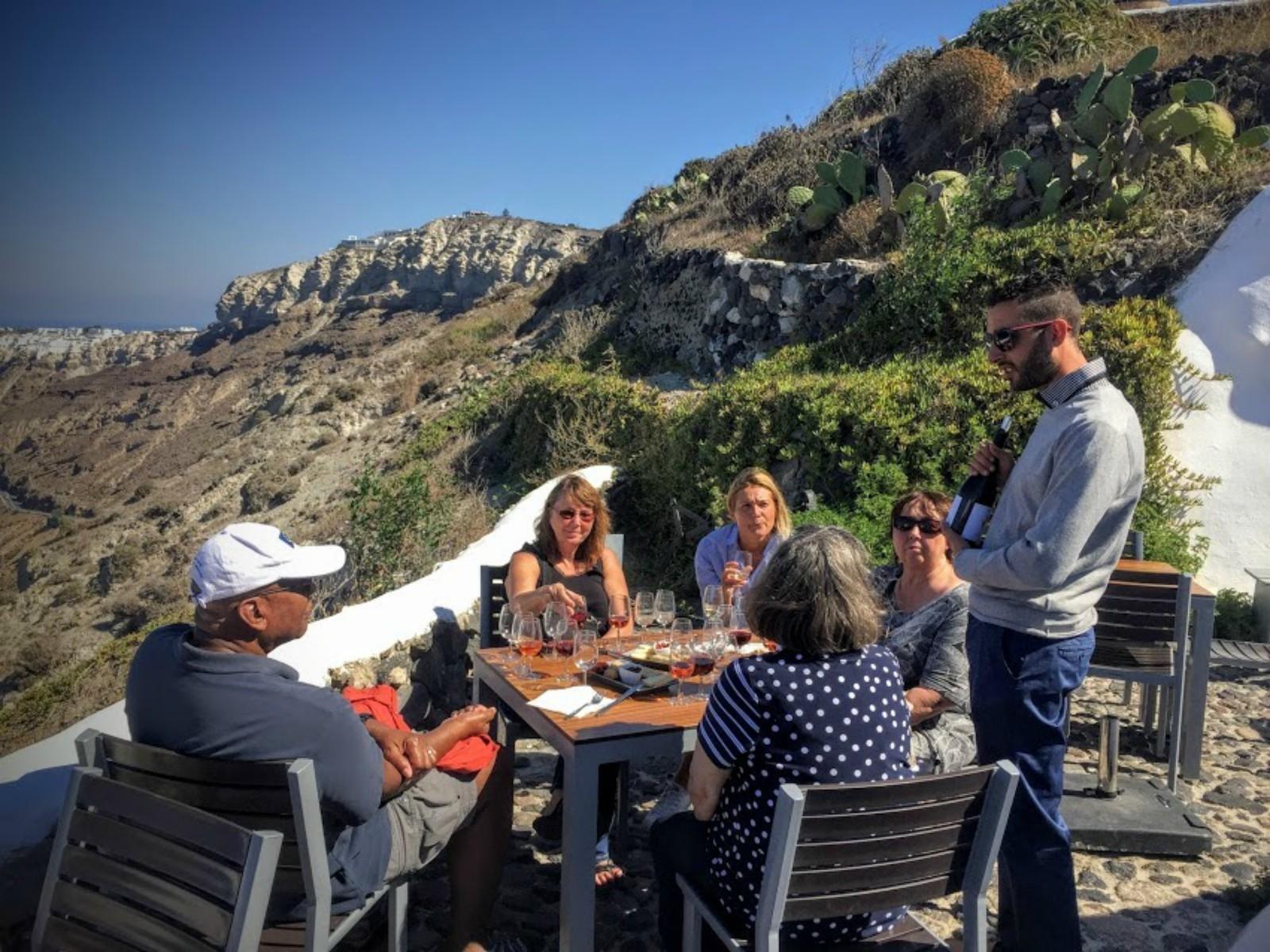 wine tour in Santorini — photo 12