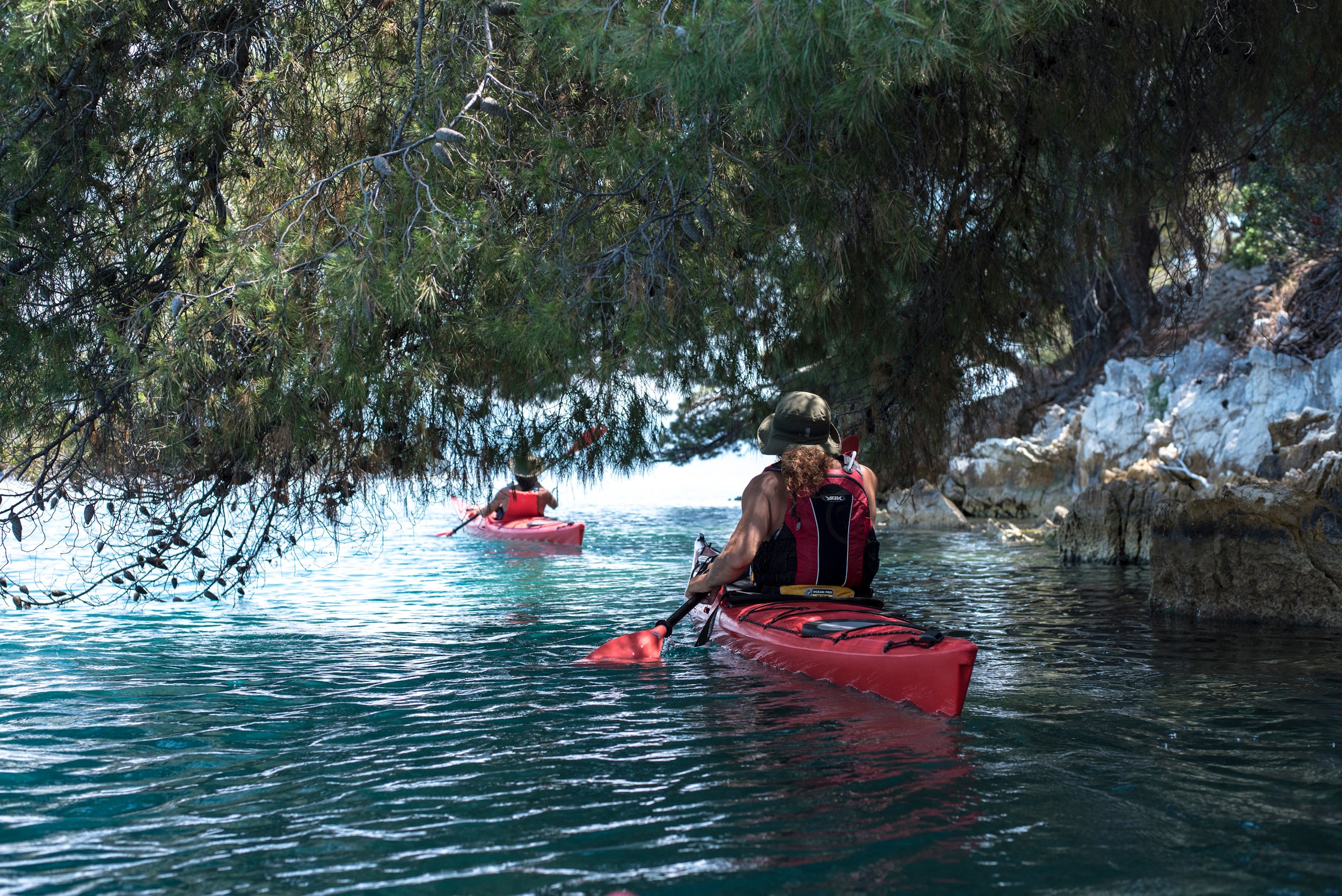 Full-Day Sea Kayaking Adventure in Lefkada Archipelago