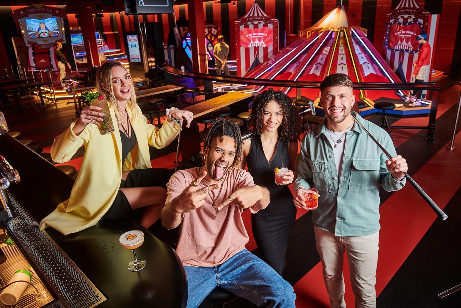 Putters Urban Playground: Tech-Enhanced Mini Golf Experience