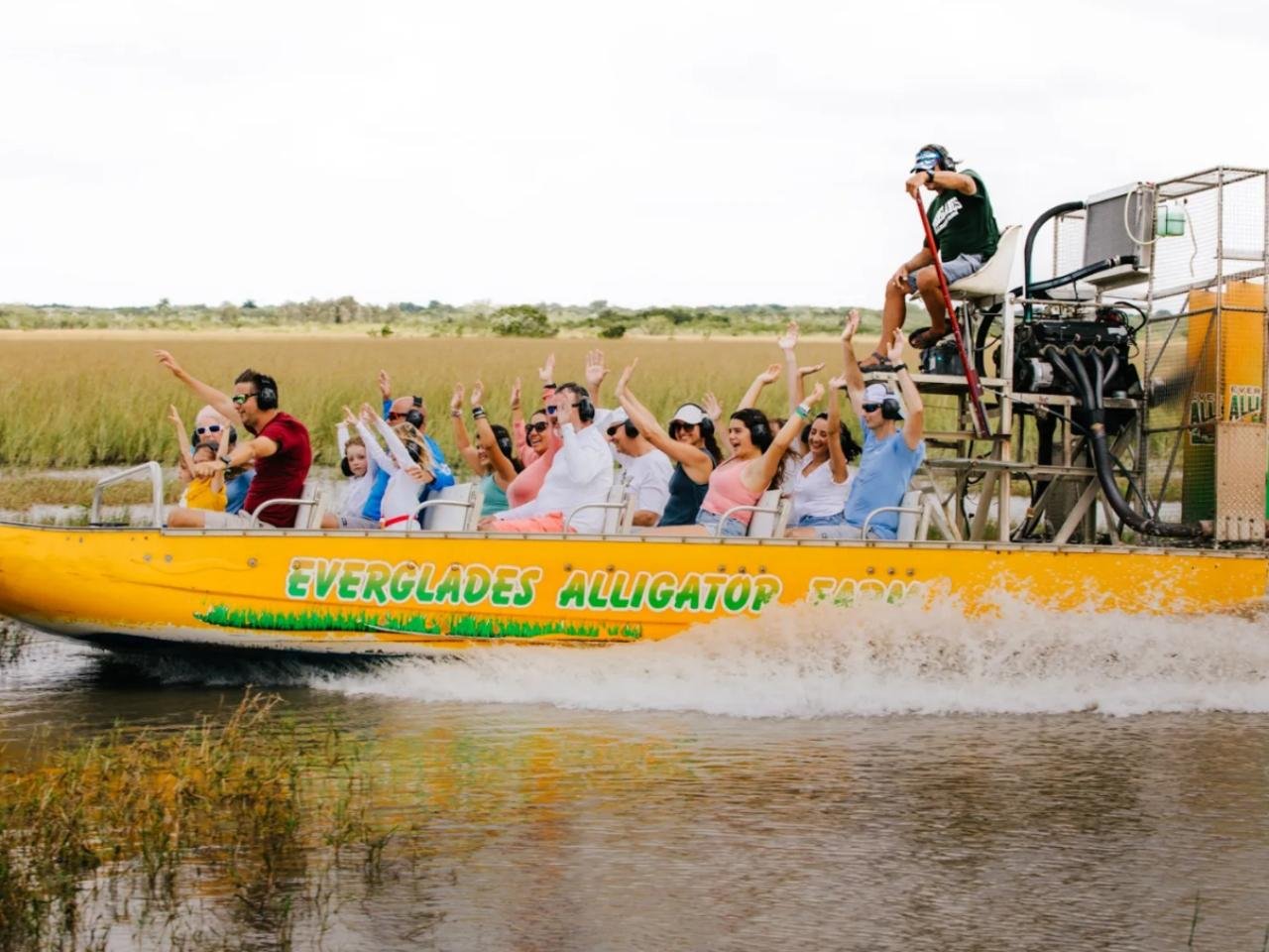 Homestead: Everglades Alligator Farm Entry and Airboat Ride