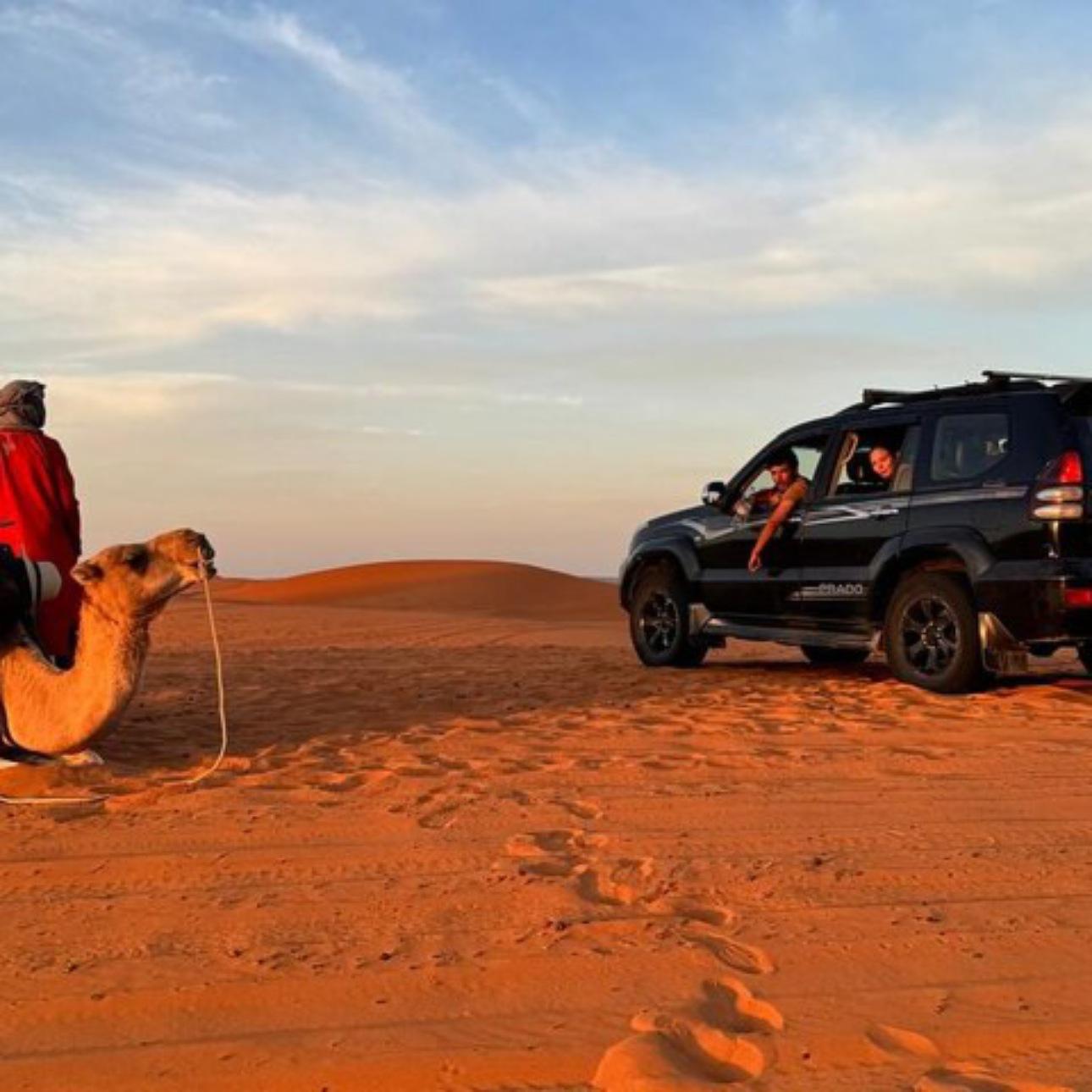 Merzouga Erg Chebbi Sunrise or Sunset 4x4 Desert Adventure