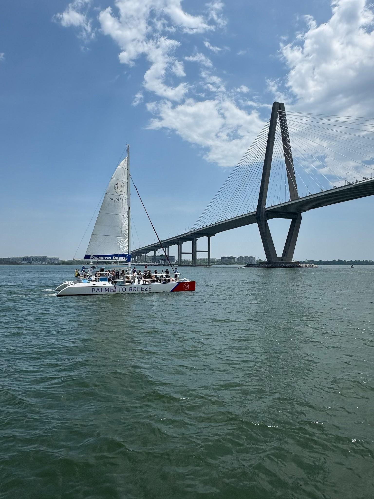 Charleston Harbor Mimosa Brunch Catamaran Cruise