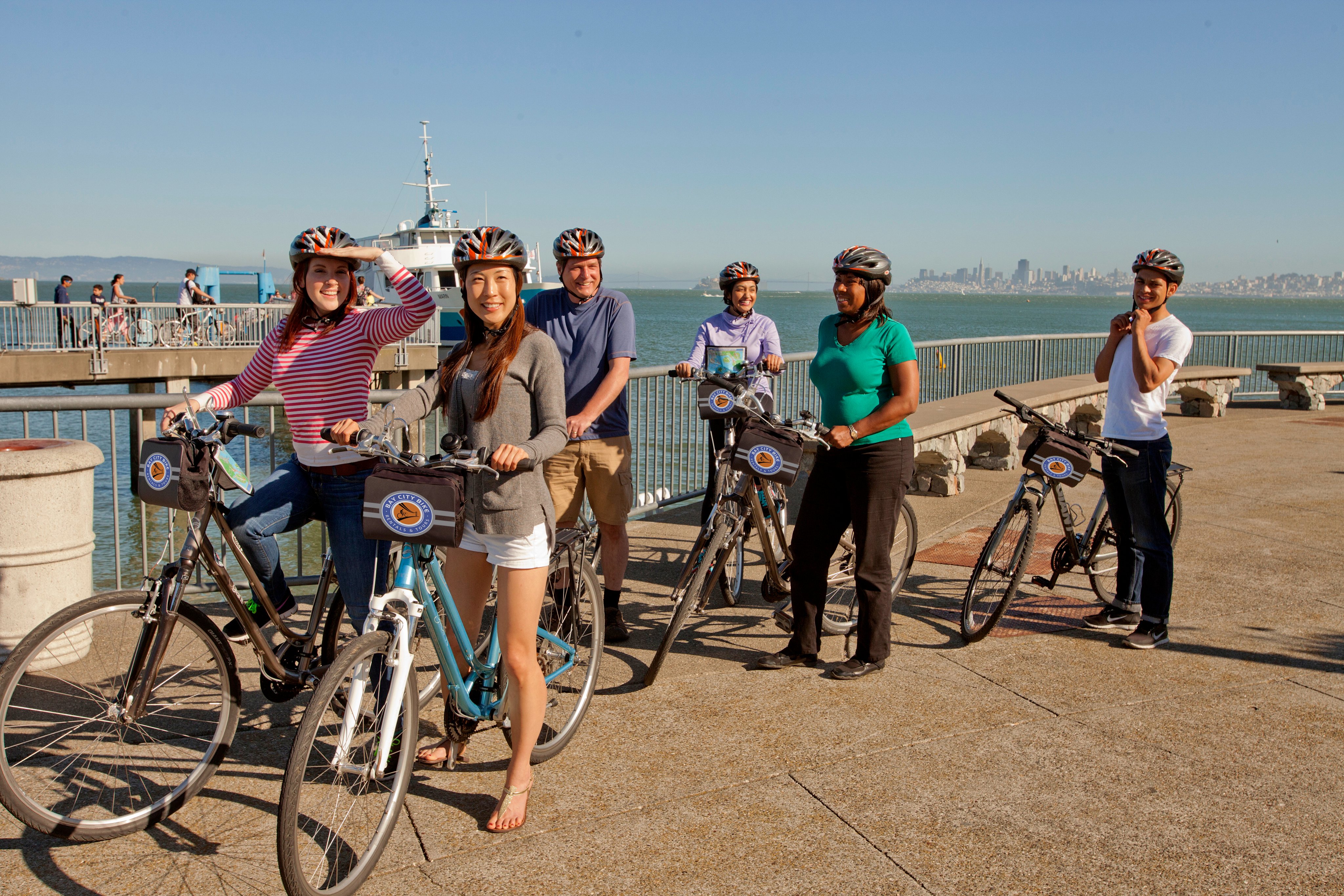 Location de vélos au Golden Gate Bridge