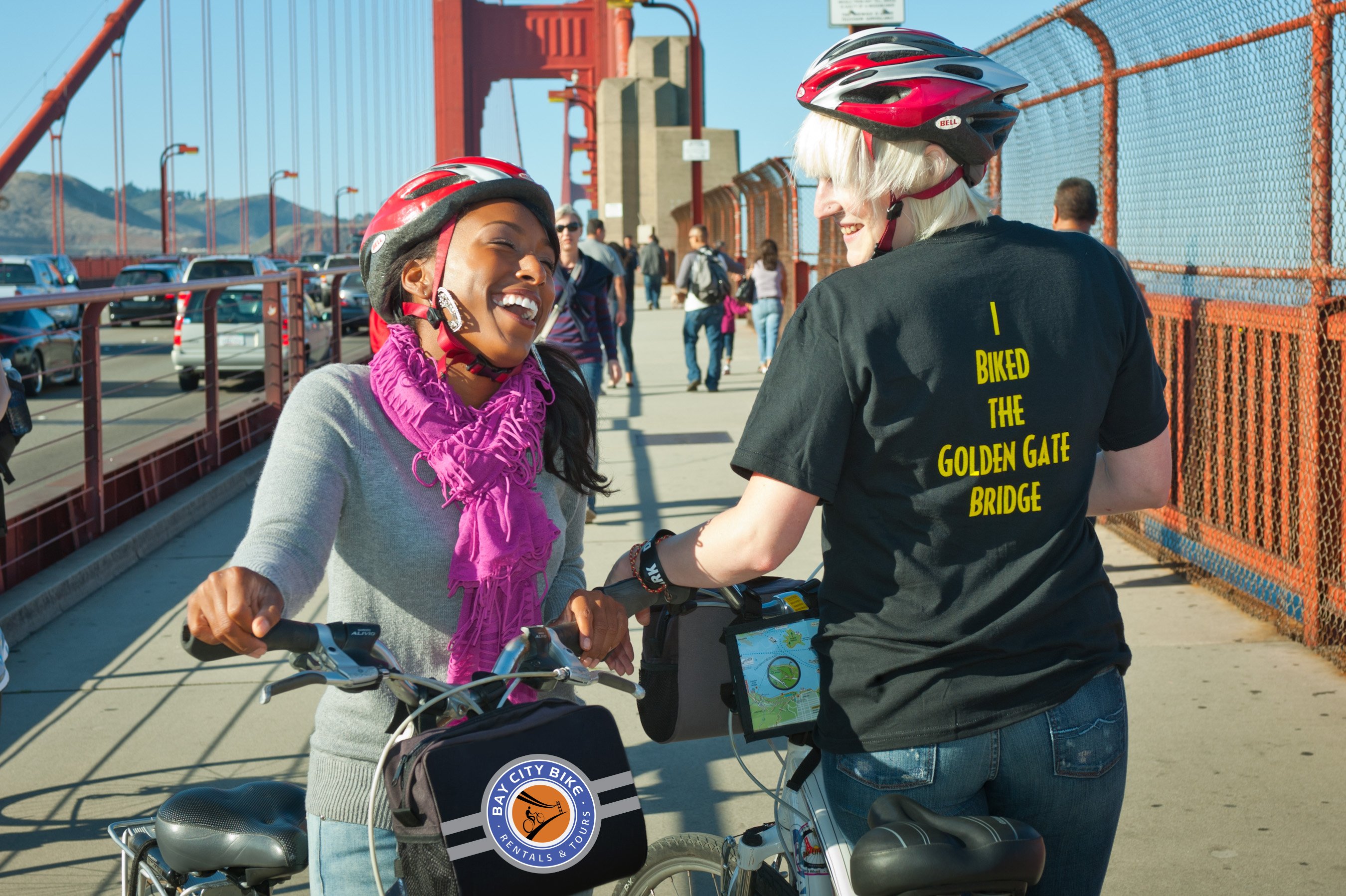 Location de vélos au Golden Gate Bridge
