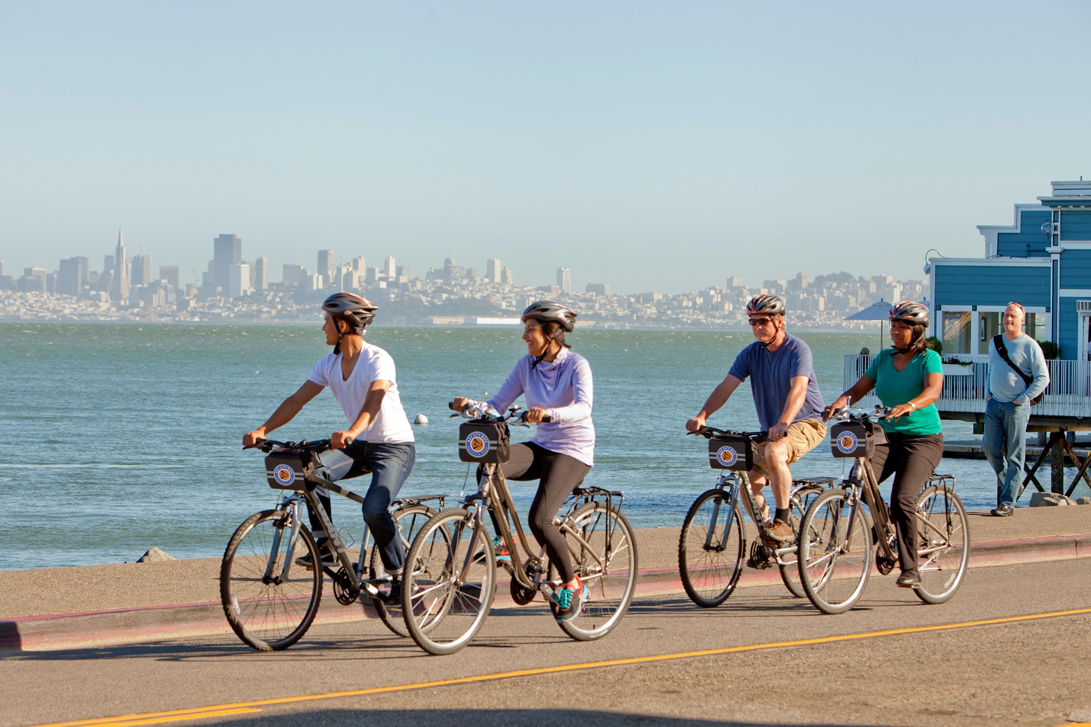 Location de vélos au Golden Gate Bridge